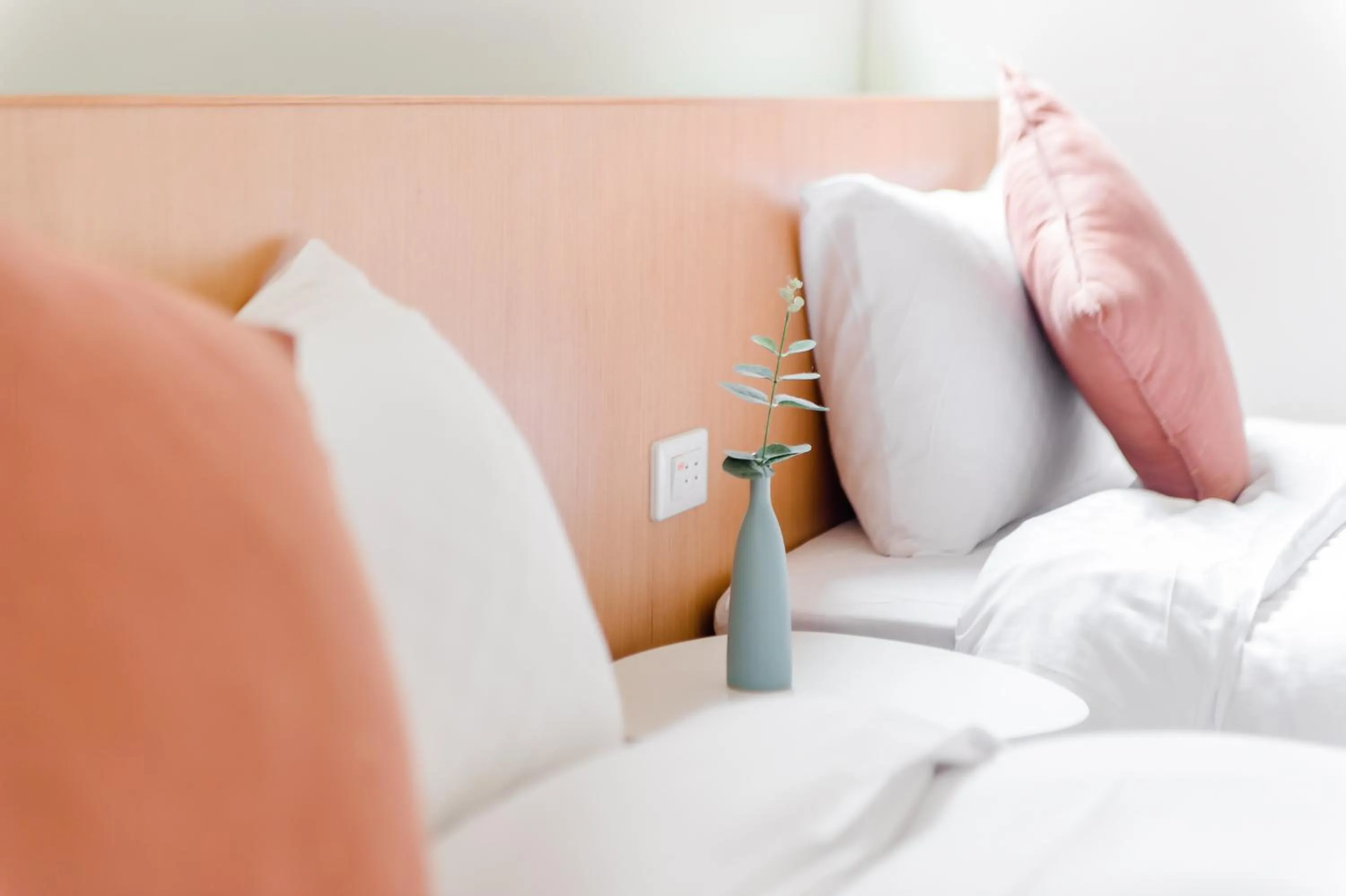 Bed in Taitung Feng lin Smart Stay