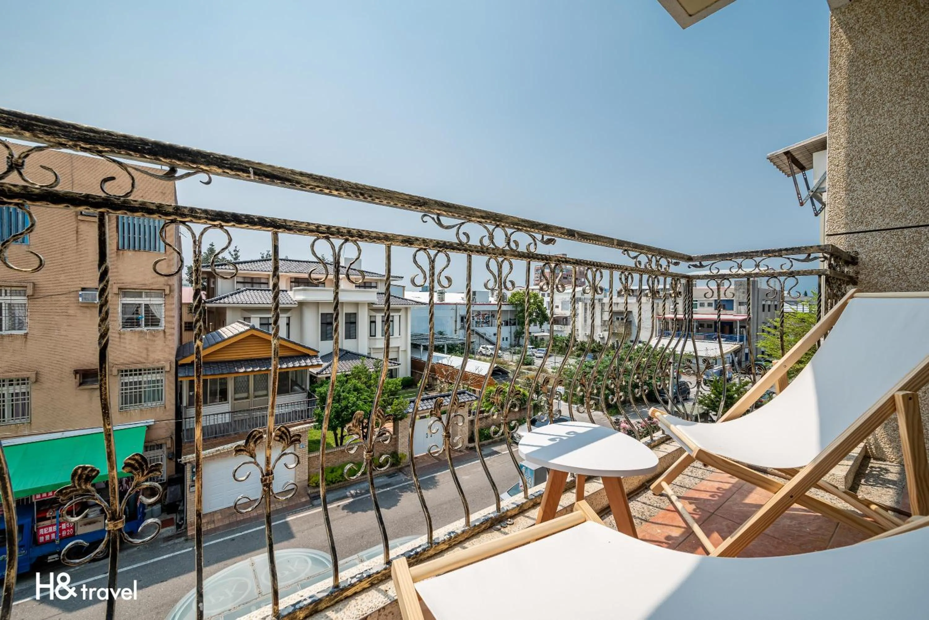 Balcony/Terrace in Taitung Feng lin Smart Stay