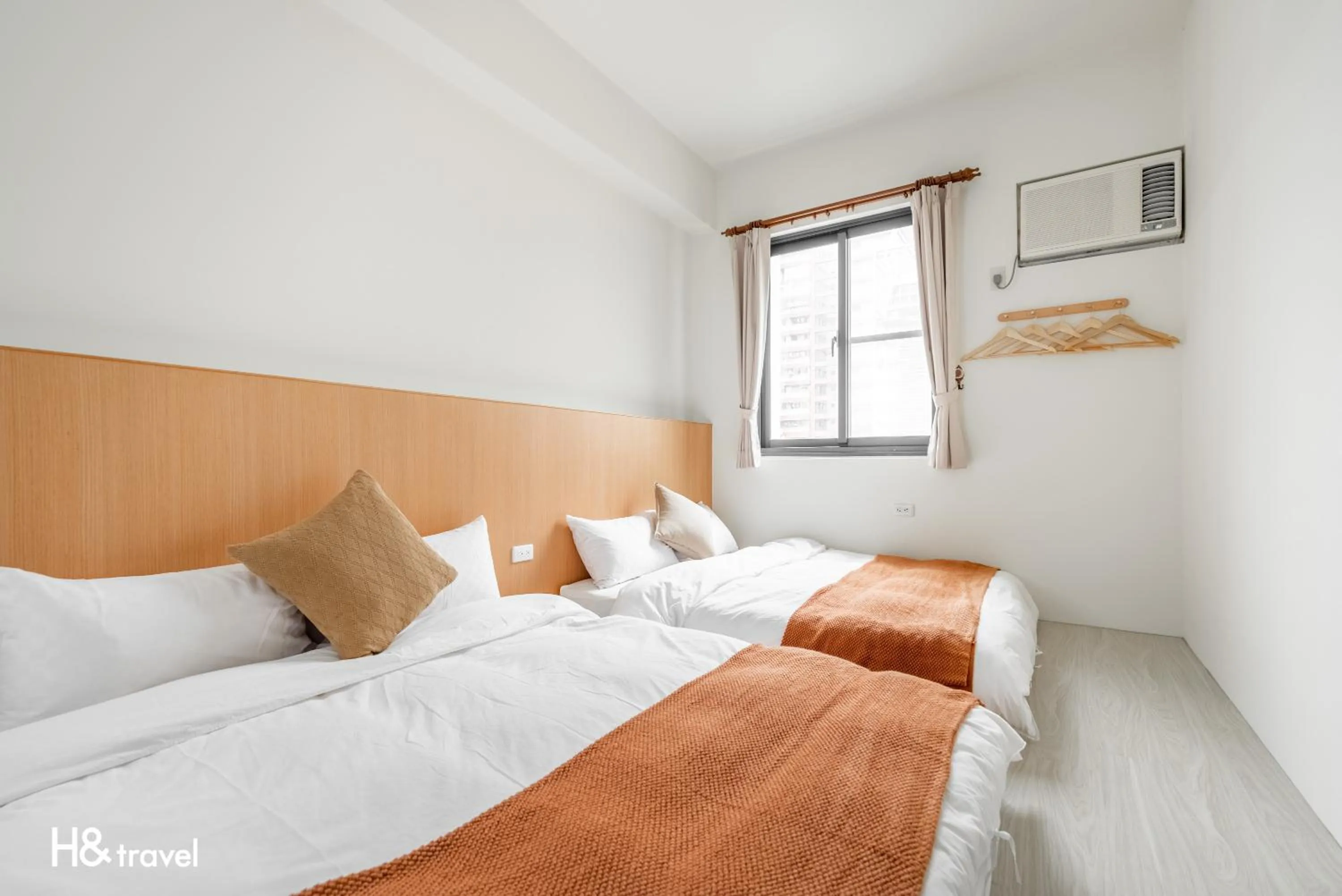 Photo of the whole room, Bed in Taitung Feng lin Smart Stay