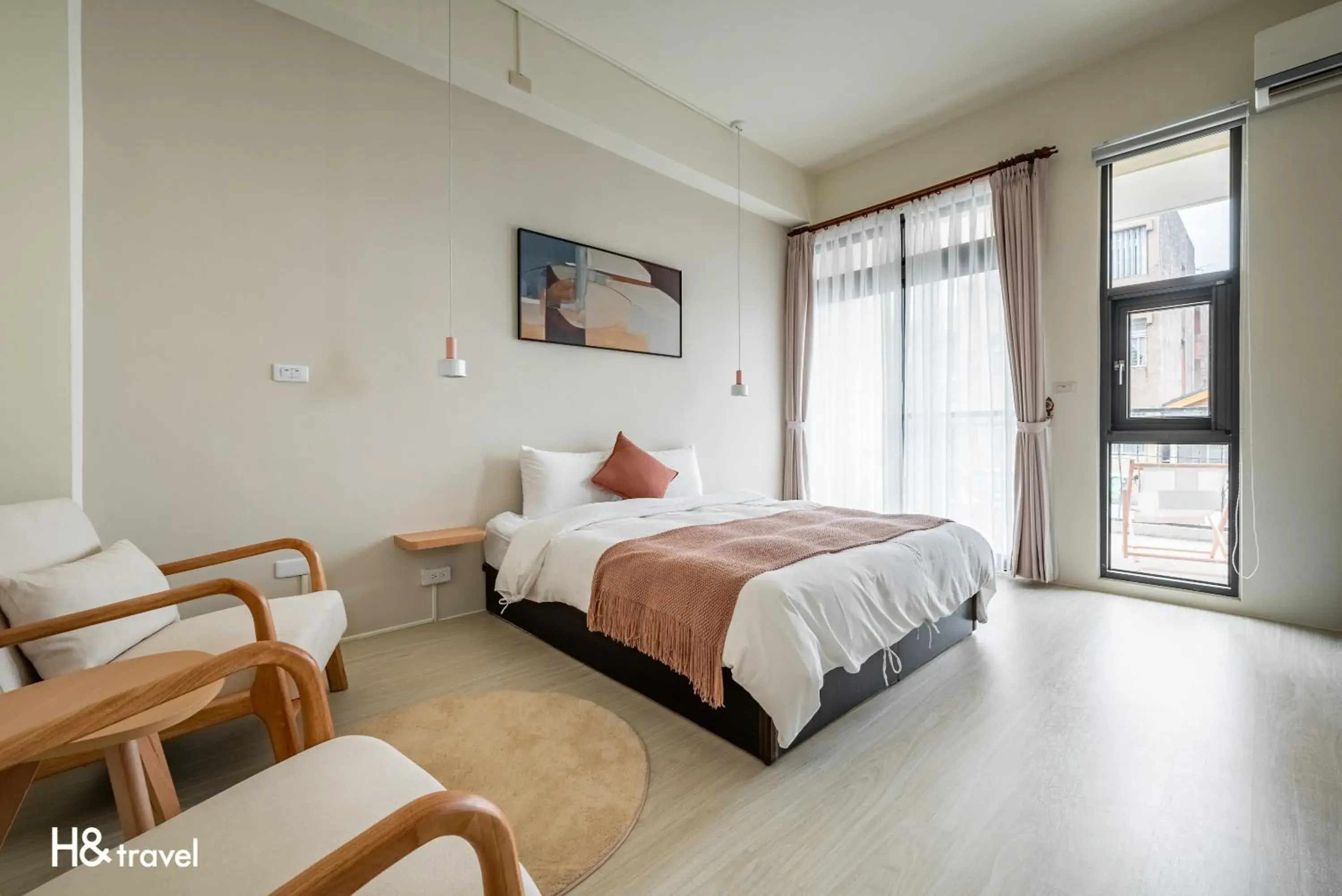 Deluxe Double Room with Balcony in Taitung Feng lin Smart Stay Deluxe Double Room with Balcony in Taitung Feng lin Smart Stay