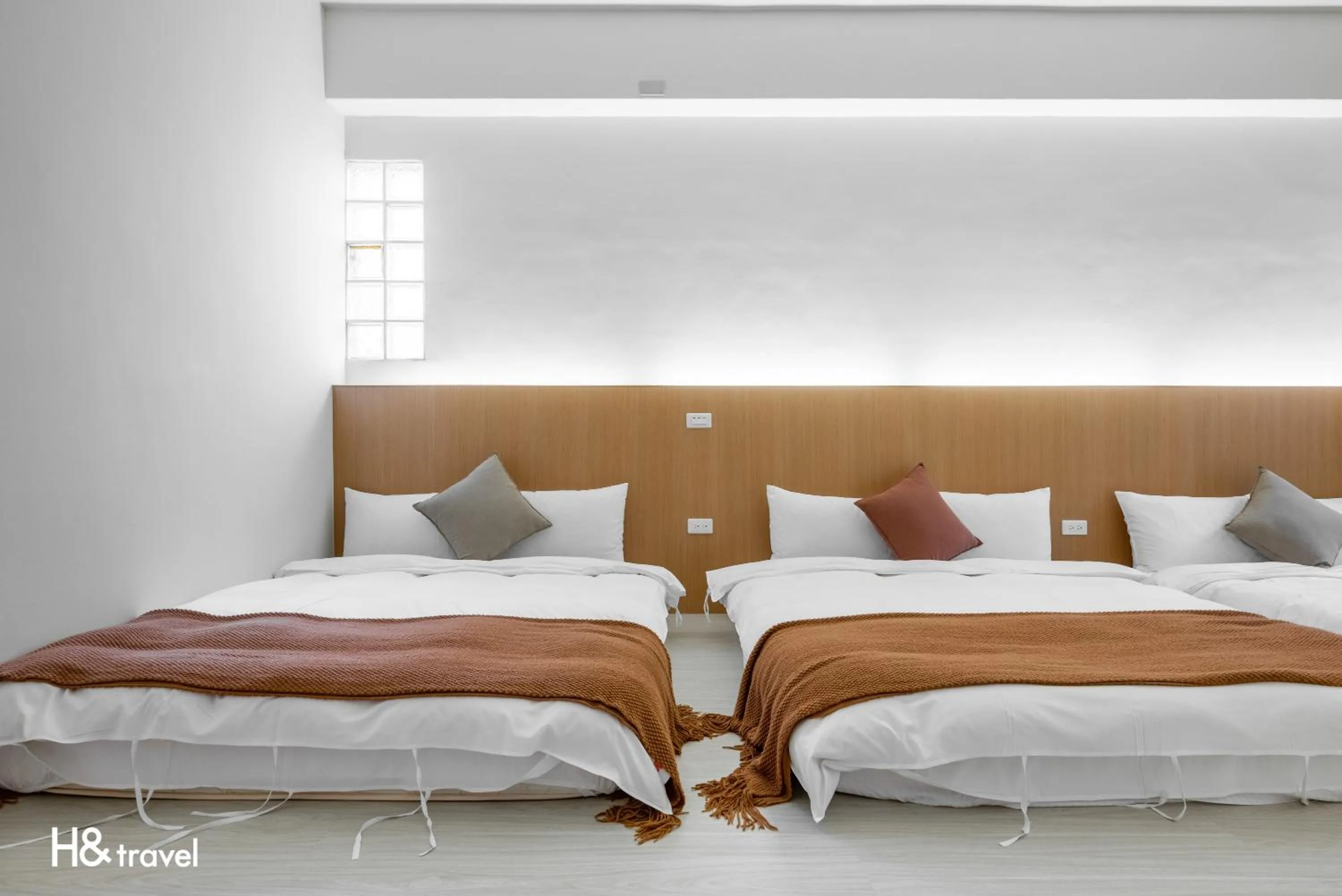 On site, Bed in Taitung Feng lin Smart Stay