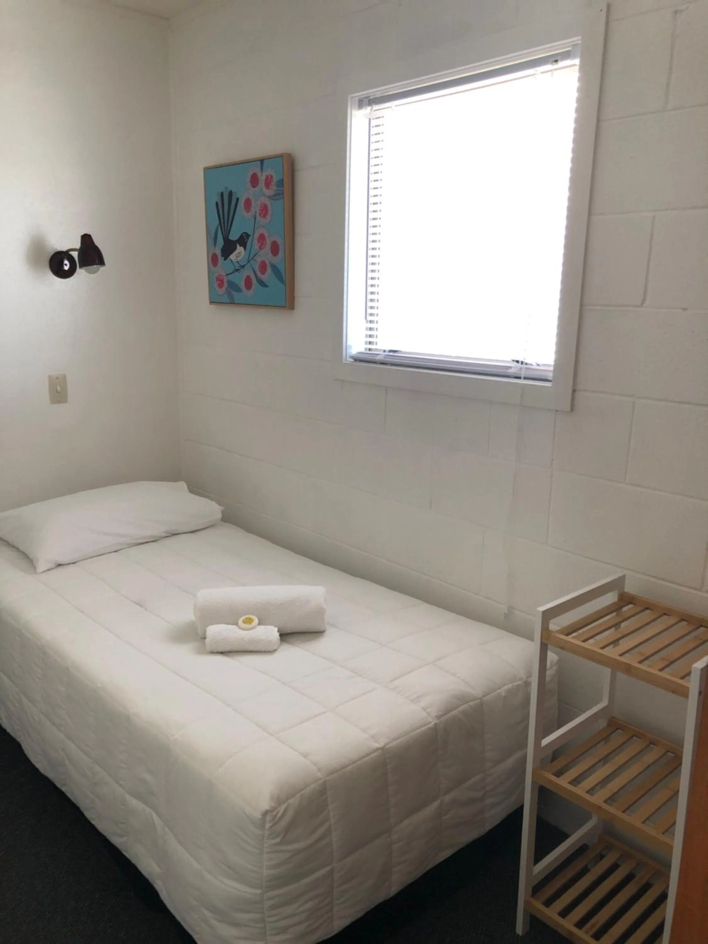 Bed in Whitianga Motel