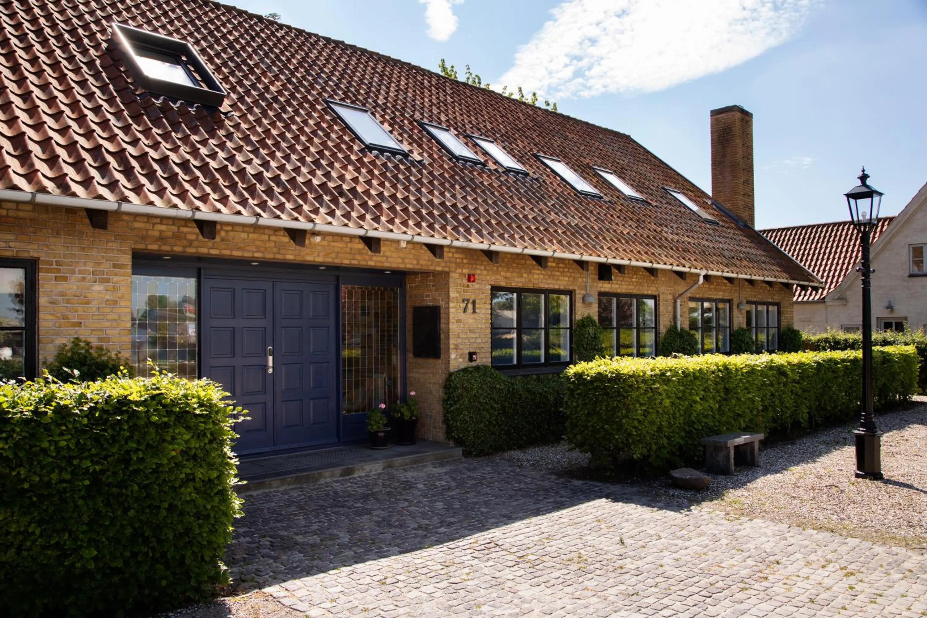 Property building in Kridthuset Stevns Klint