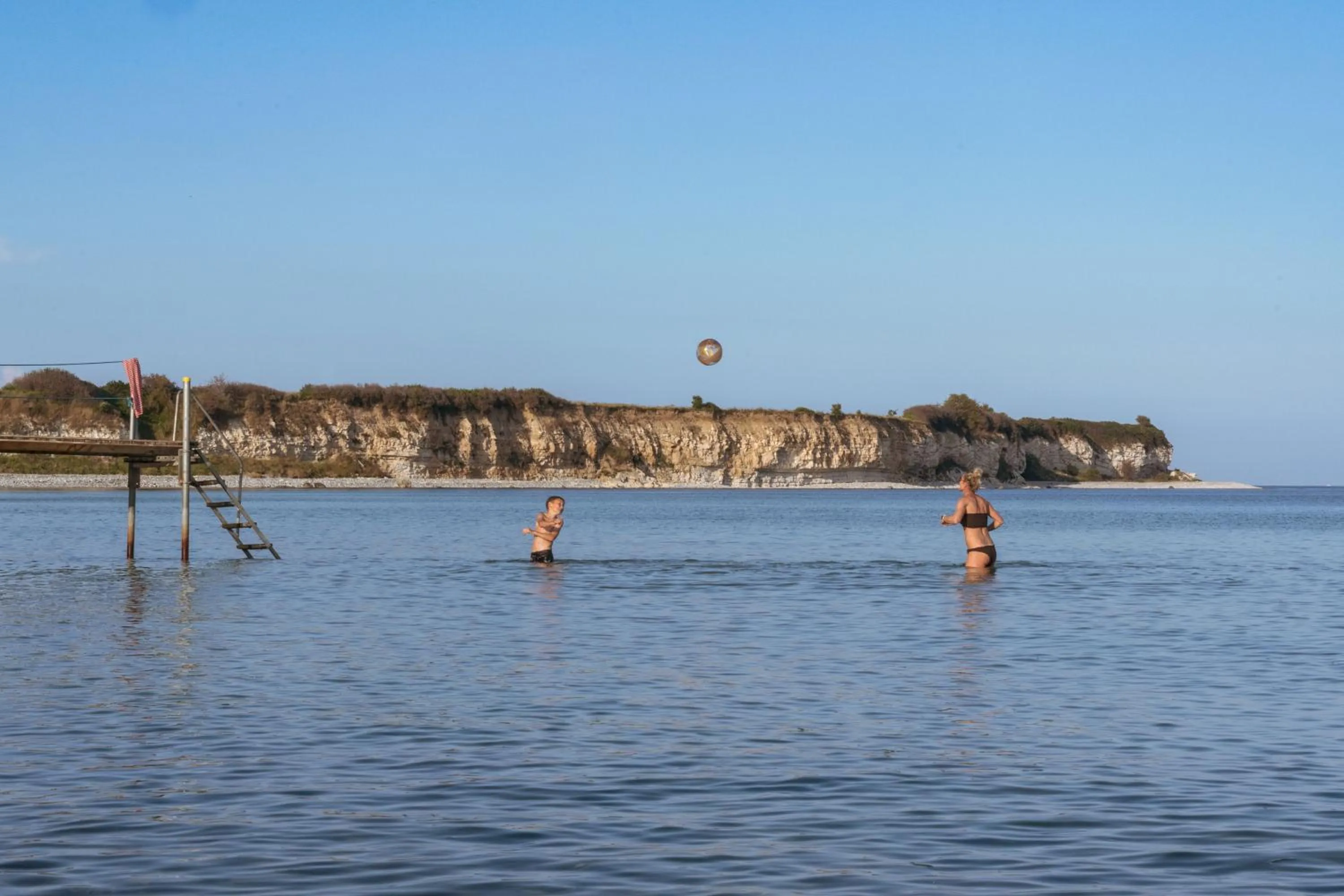 Natural landscape in Kridthuset Stevns Klint