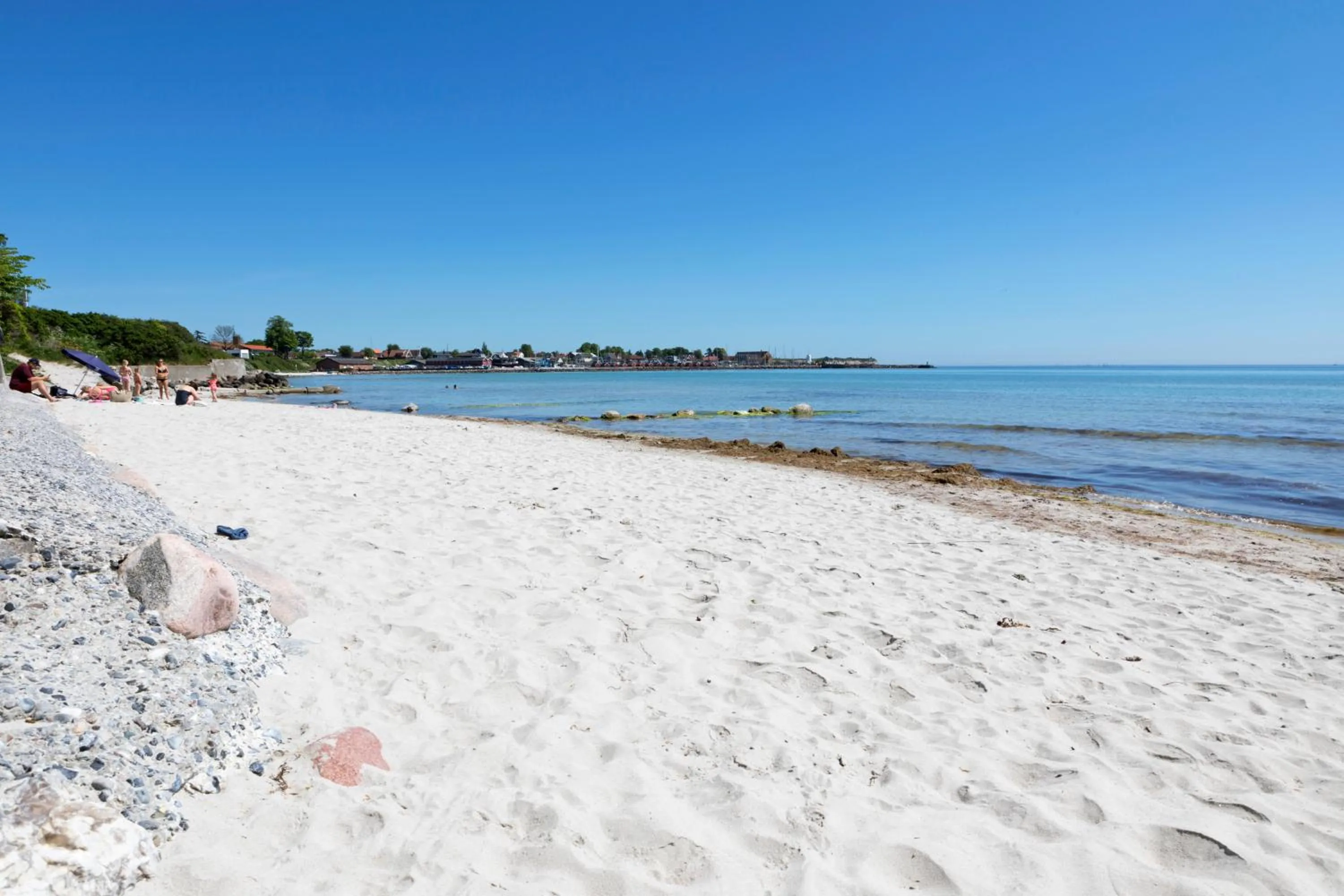 Beach in Kridthuset Stevns Klint