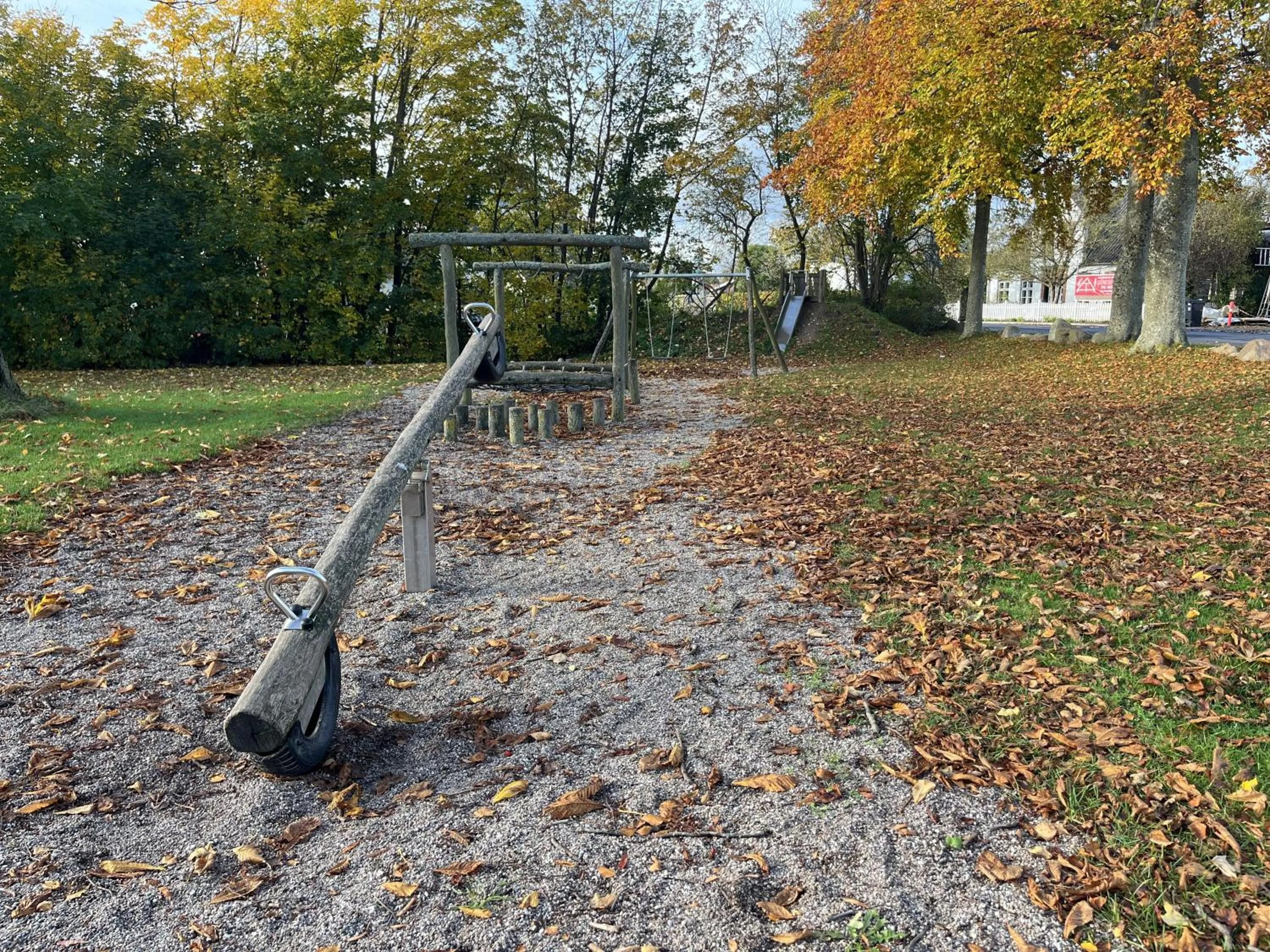 Children play ground in Kridthuset Stevns Klint