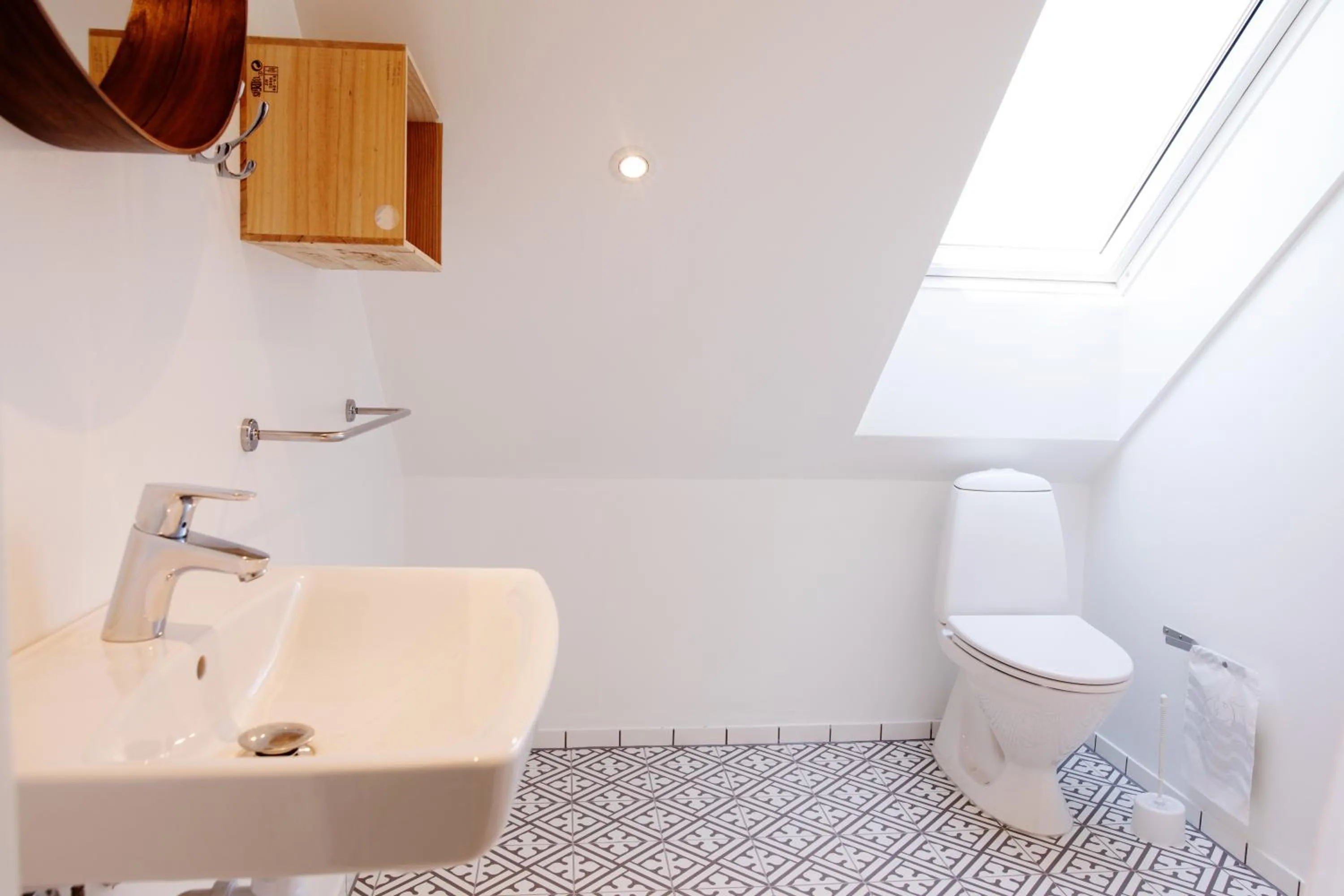 Bathroom in Kridthuset Stevns Klint