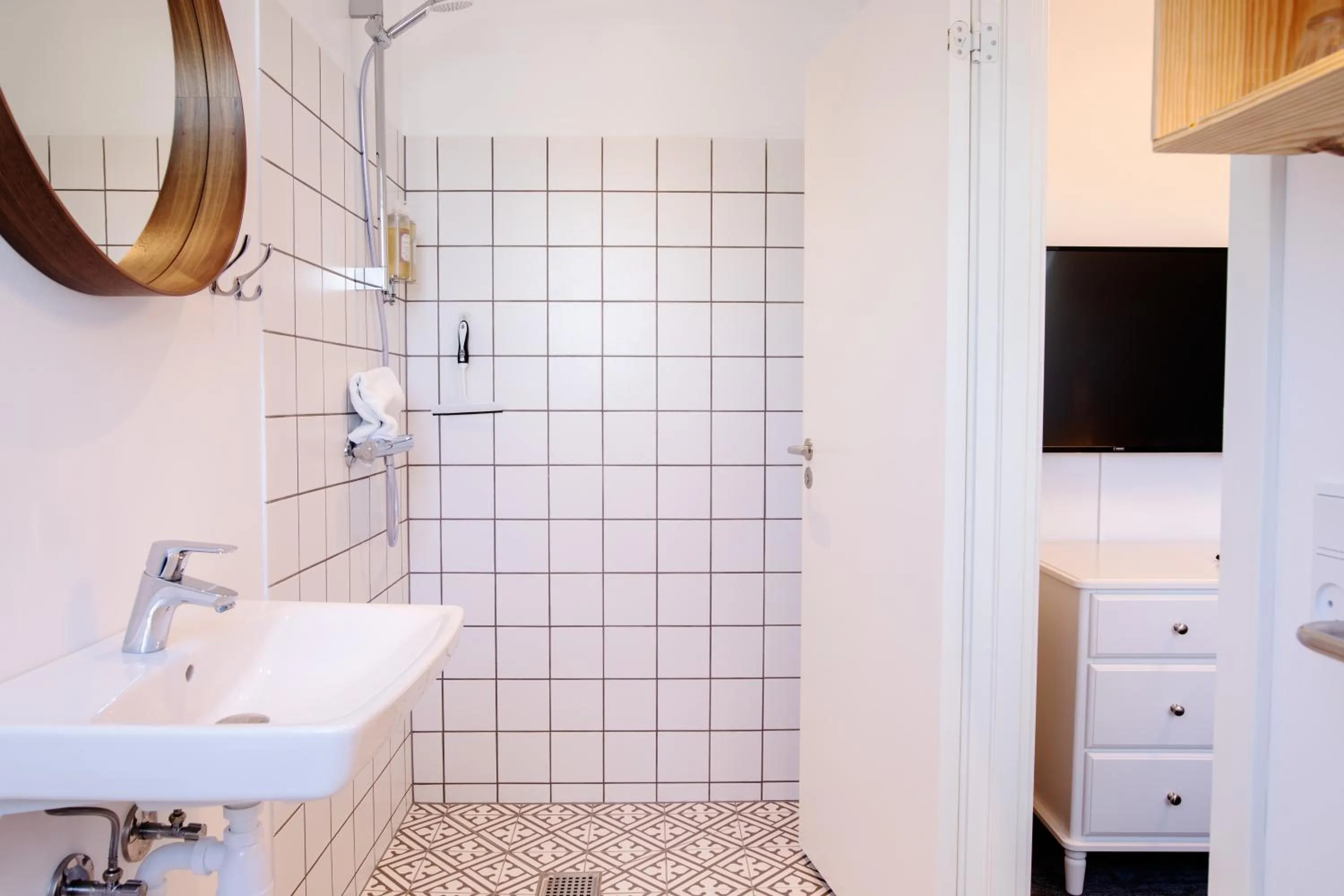 Bathroom in Kridthuset Stevns Klint