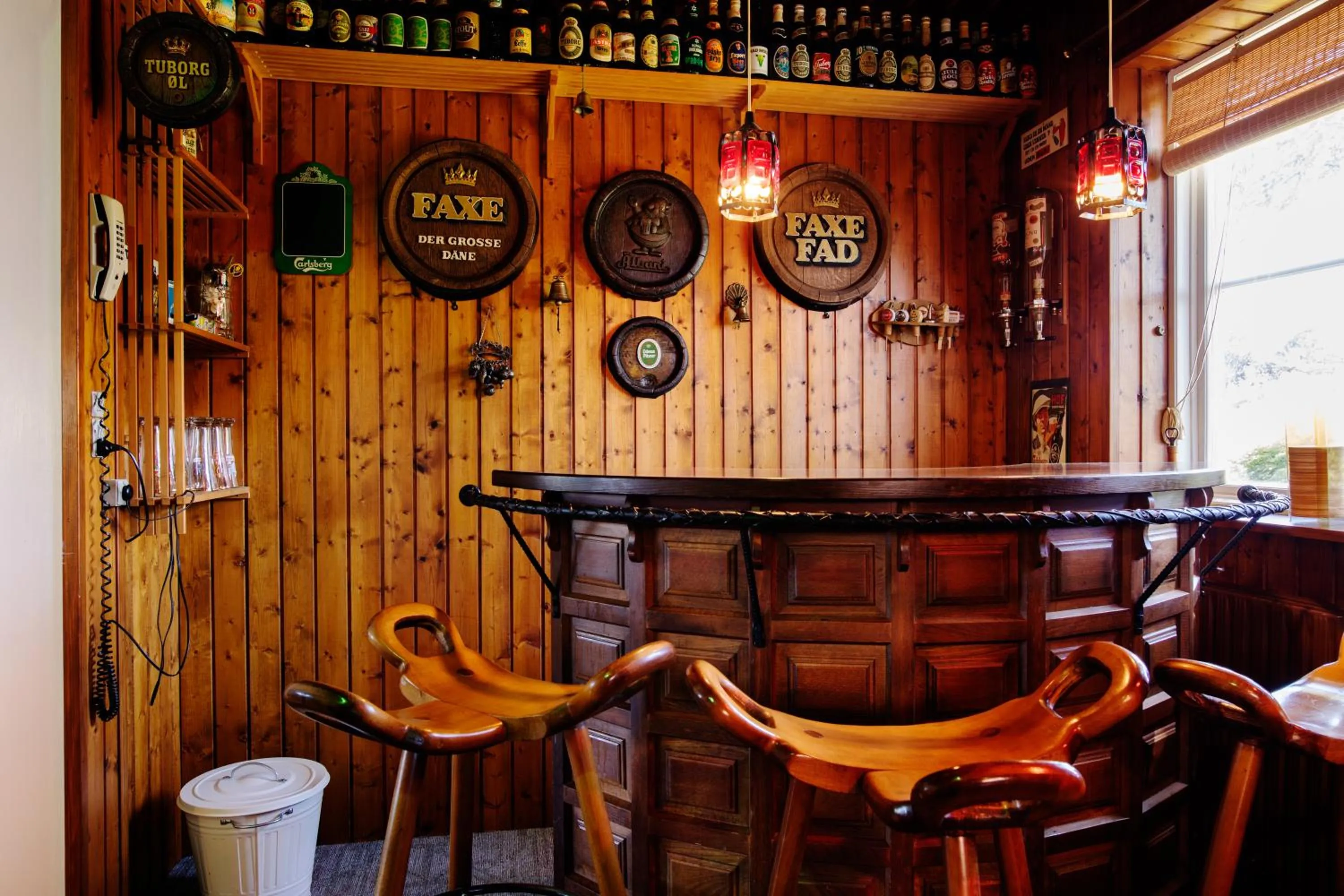 Communal lounge/ TV room in Kridthuset Stevns Klint