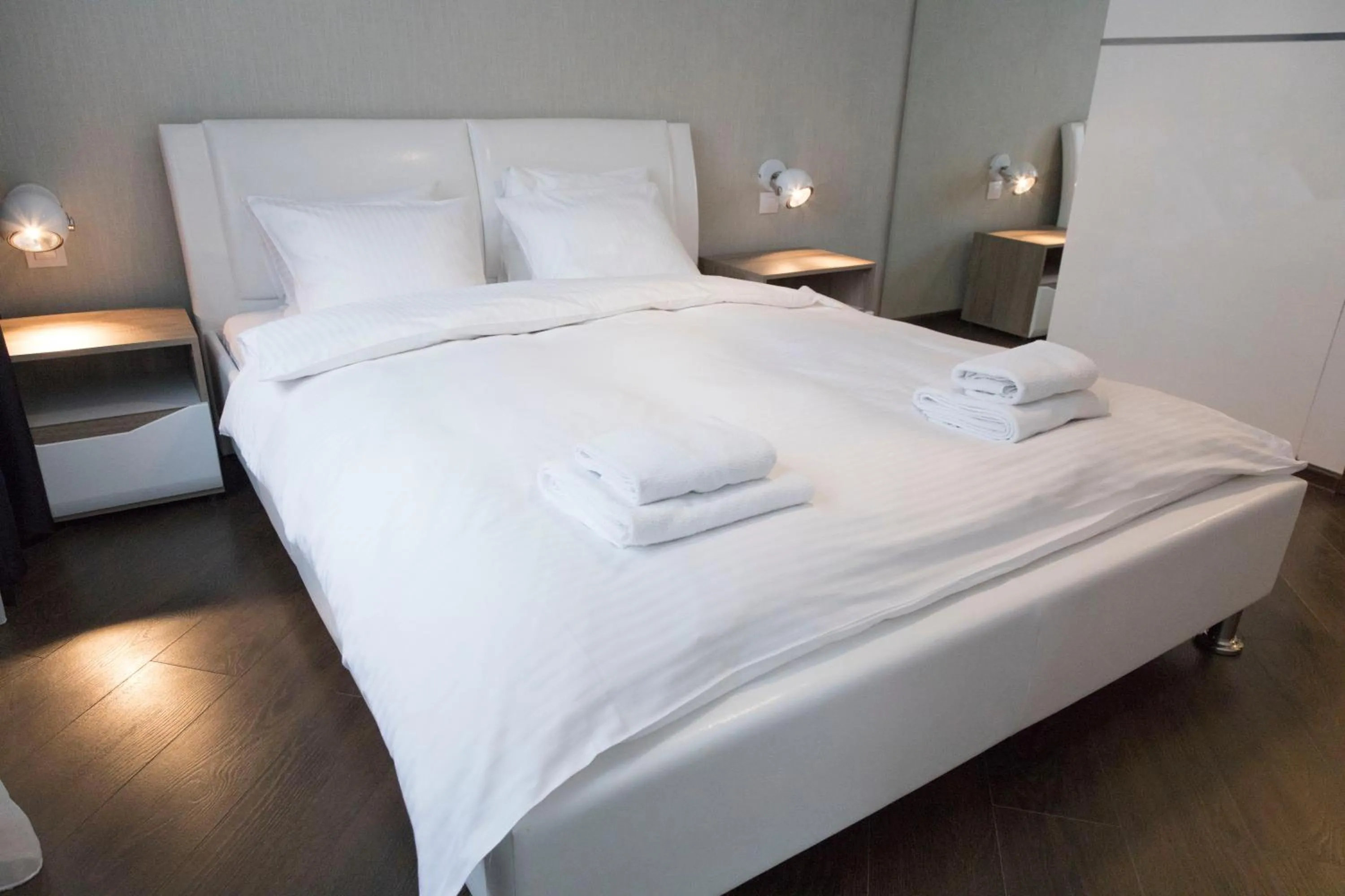 Bed in Apartament One by Your Freedom