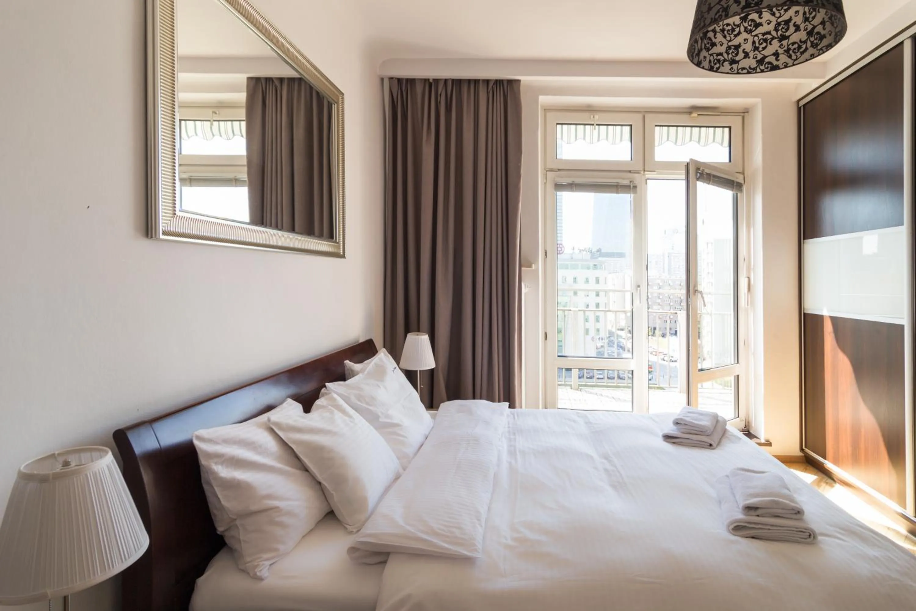 Bed in Apartament One by Your Freedom