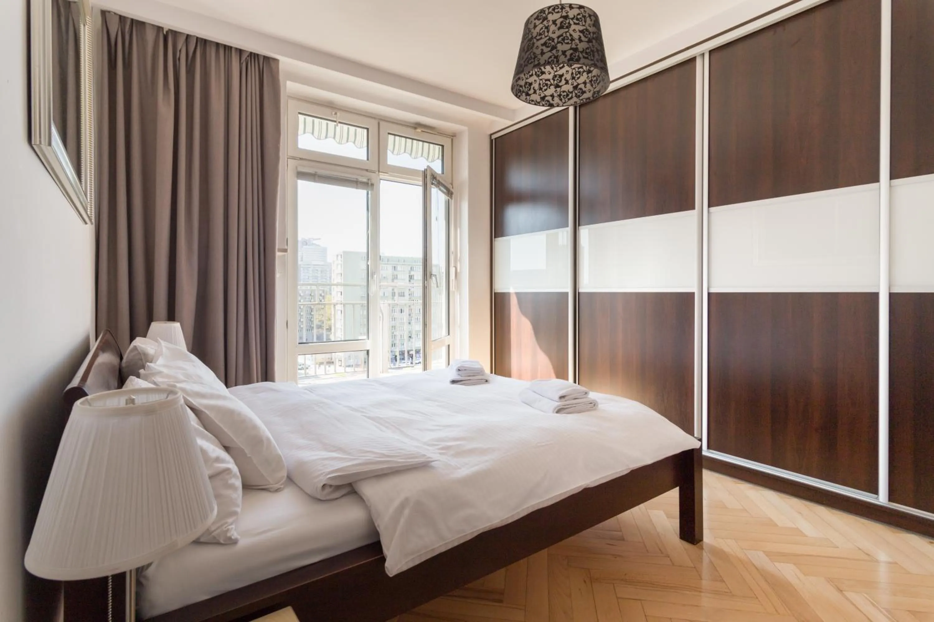 Bed in Apartament One by Your Freedom