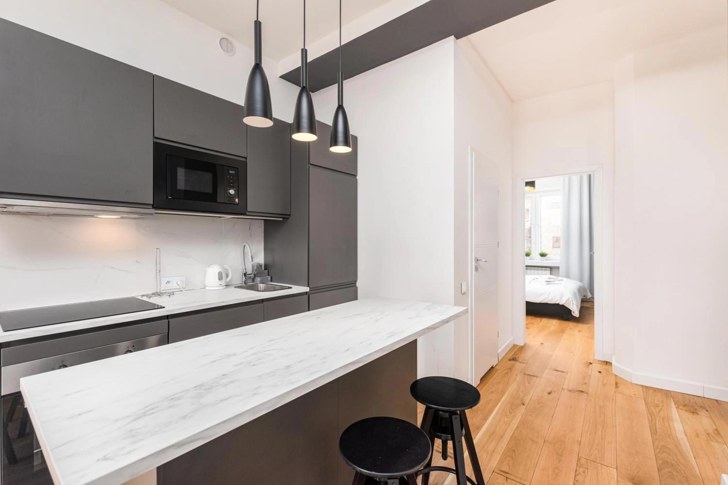 Kitchen or kitchenette in Apartament One by Your Freedom