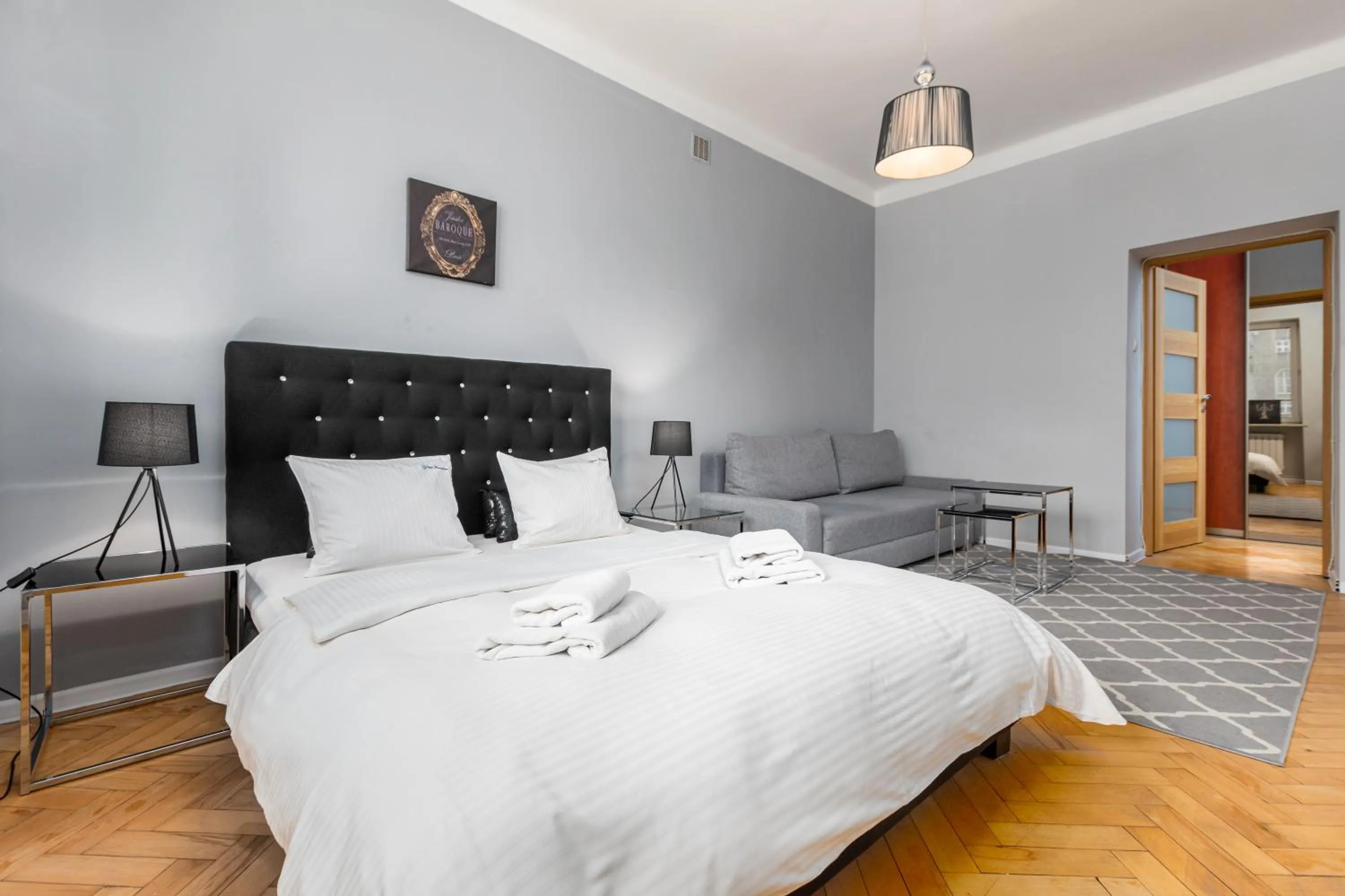 Bed in Apartament One by Your Freedom