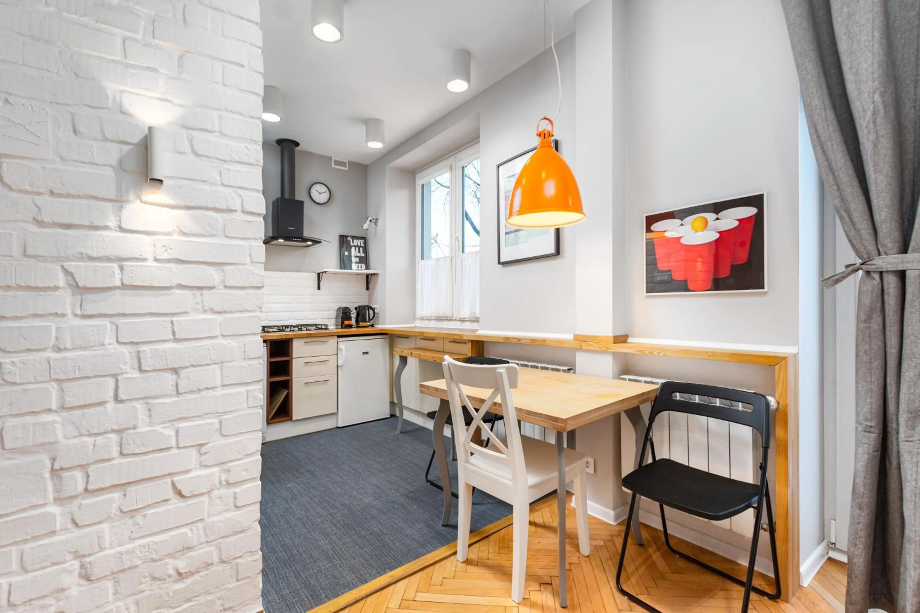 Kitchen or kitchenette in Apartament One by Your Freedom