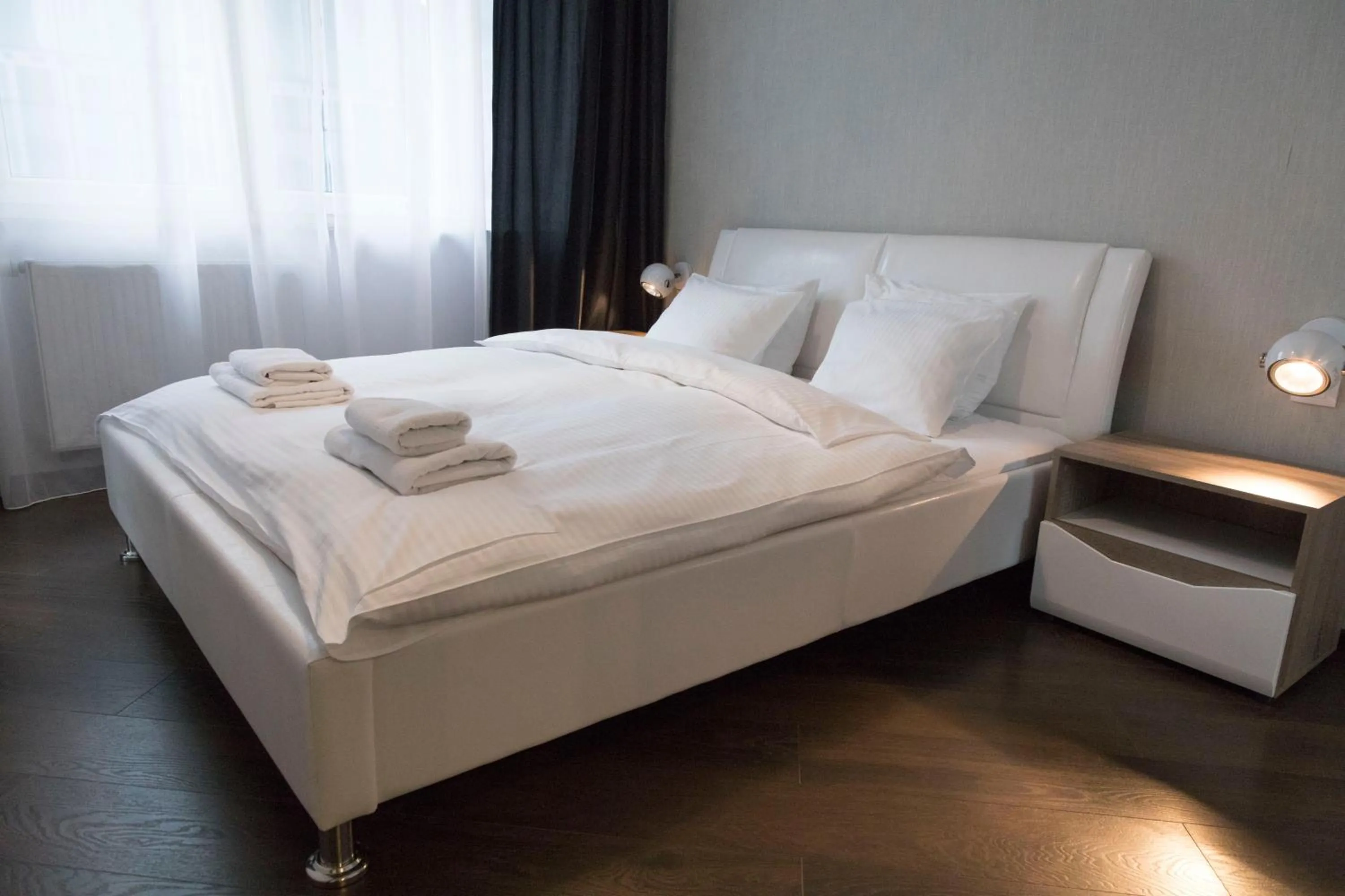 Bed in Apartament One by Your Freedom