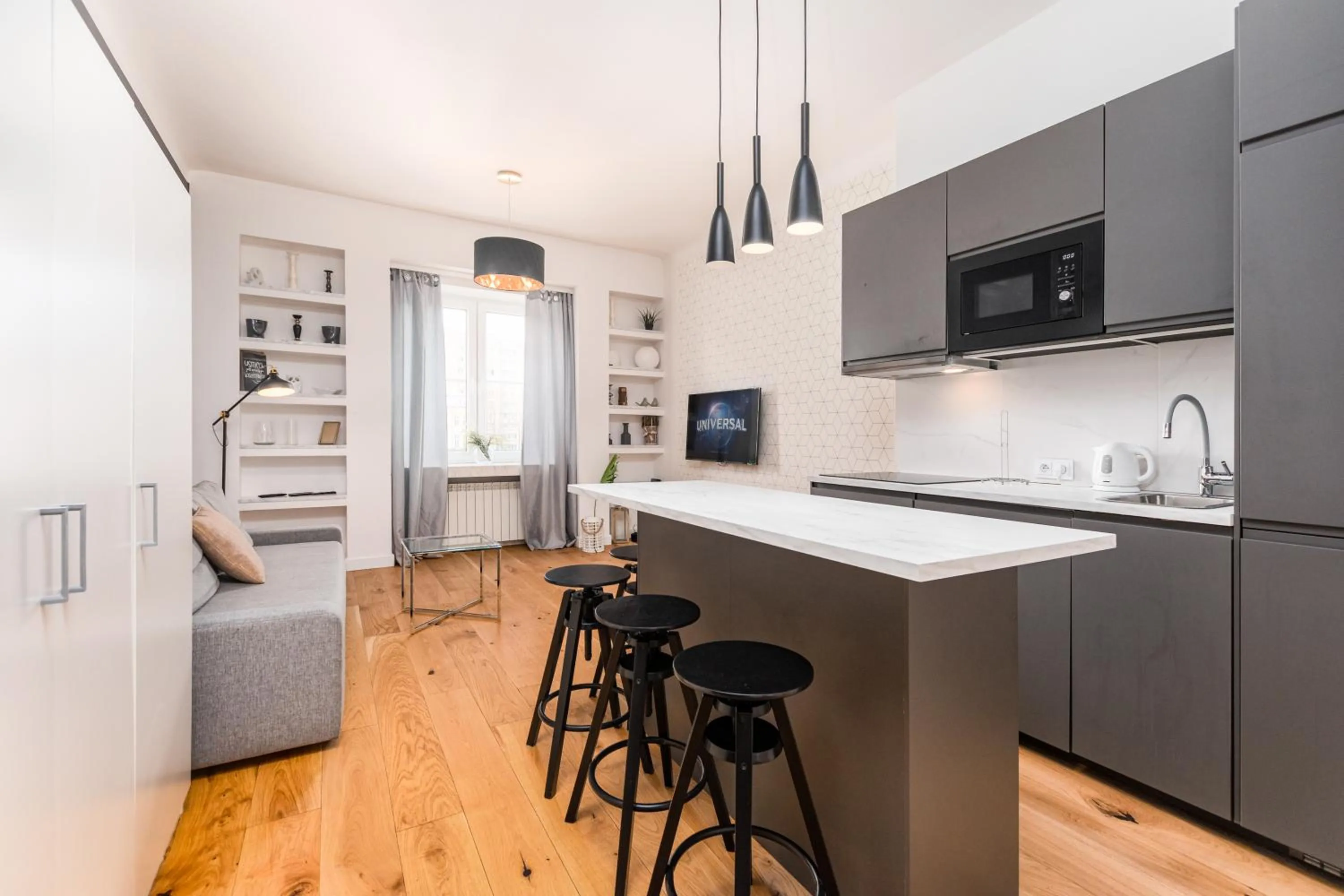 Kitchen or kitchenette in Apartament One by Your Freedom