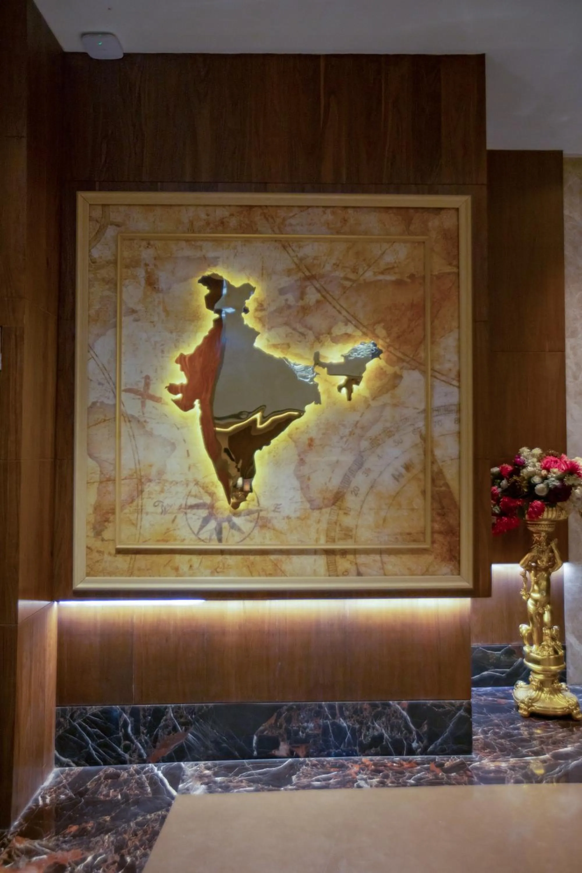 Lobby or reception in The Gaurs Sarovar Premiere