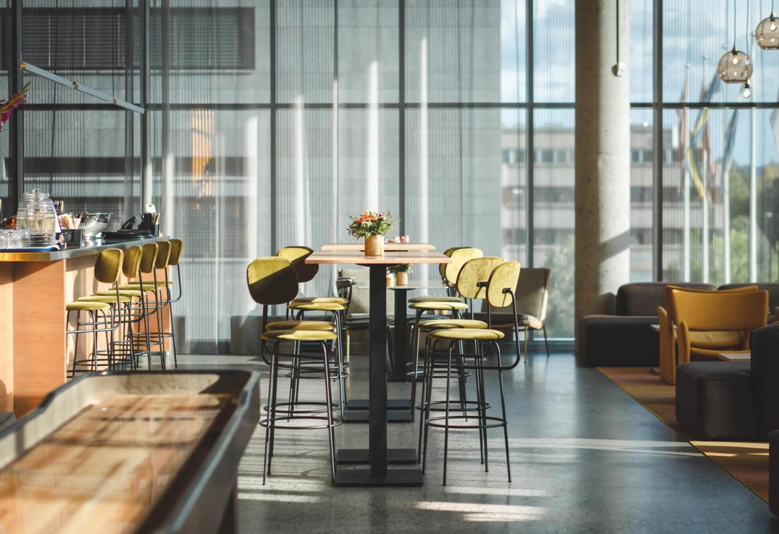 Restaurant/places to eat in Quality Hotel Hasle Linie