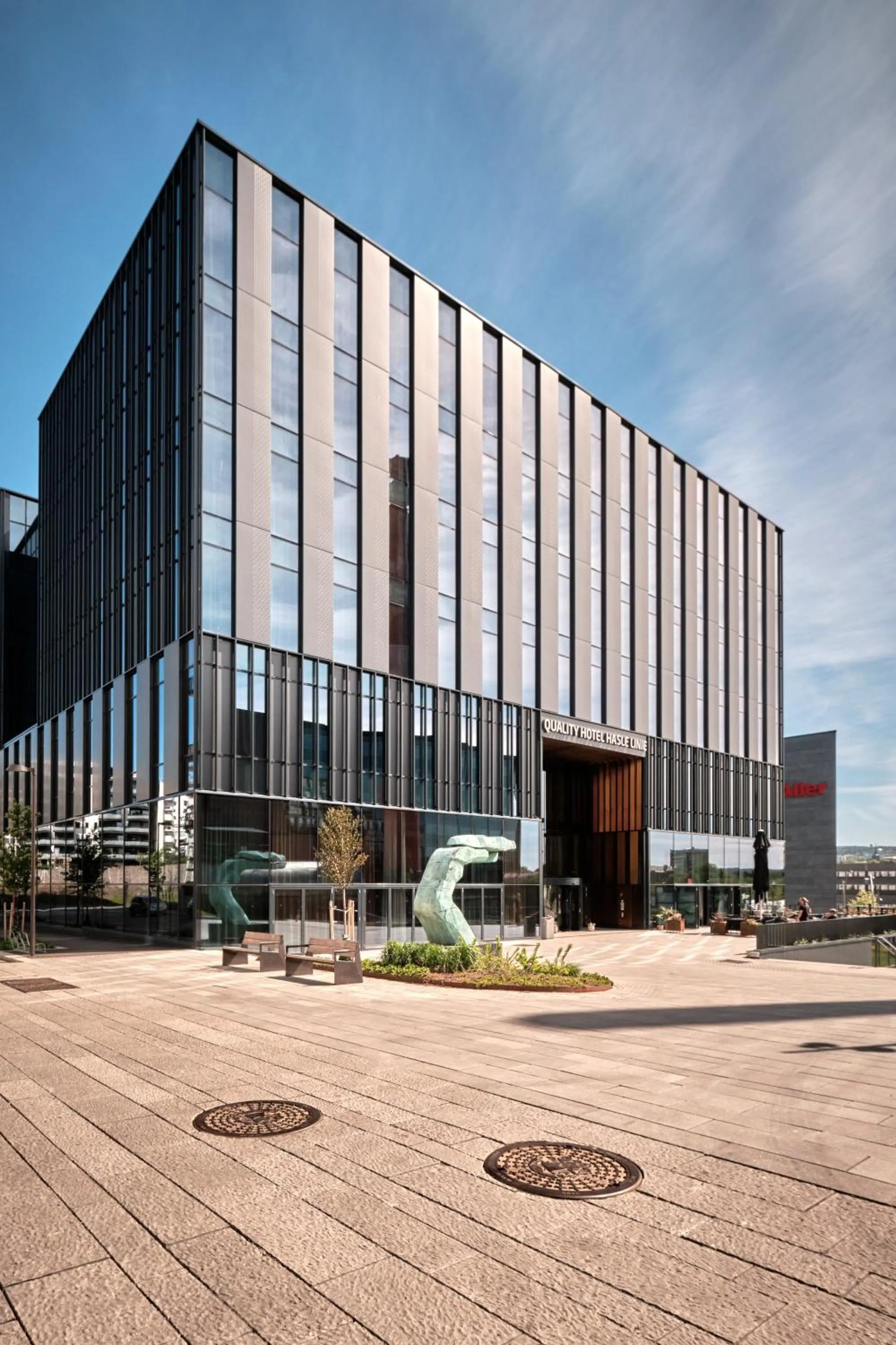 Property building in Quality Hotel Hasle Linie