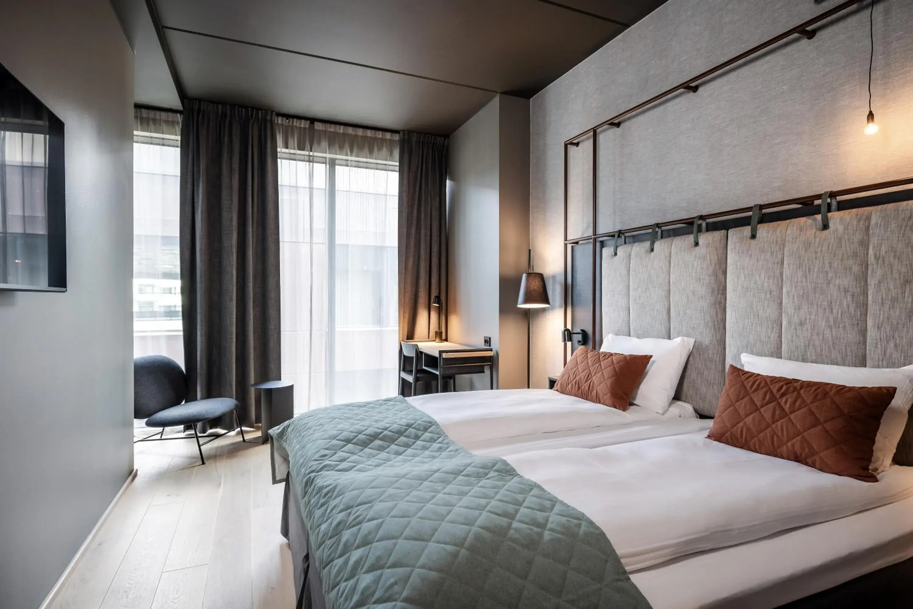 Bed in Quality Hotel Hasle Linie Bed in Quality Hotel Hasle Linie