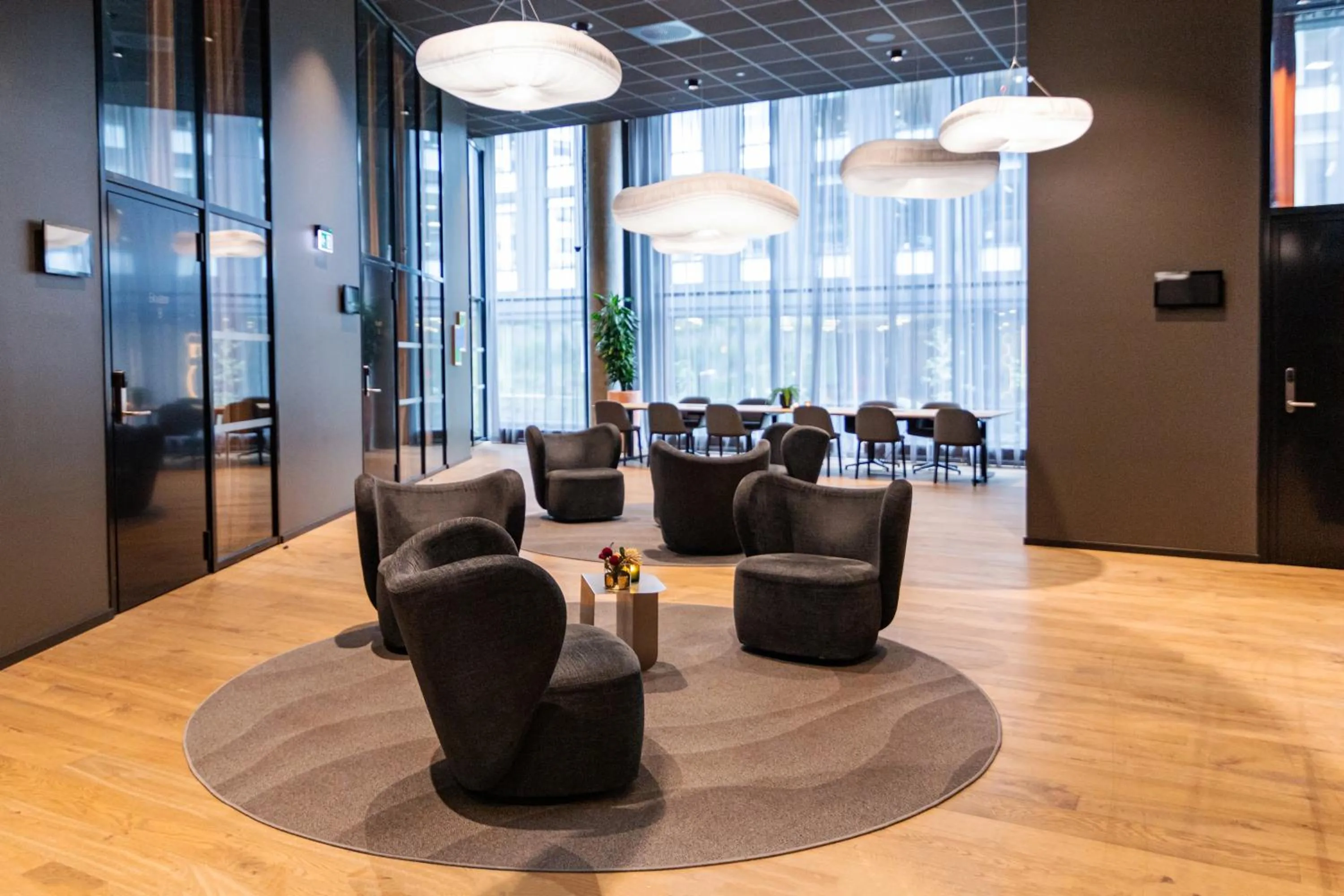 Seating area in Quality Hotel Hasle Linie
