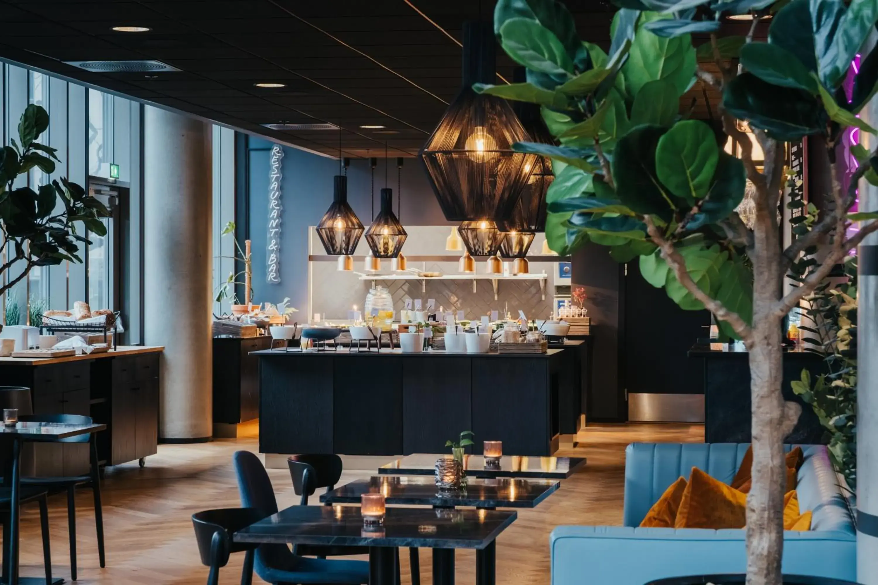 Buffet breakfast in Comfort Hotel Bodø Buffet breakfast in Comfort Hotel Bodø