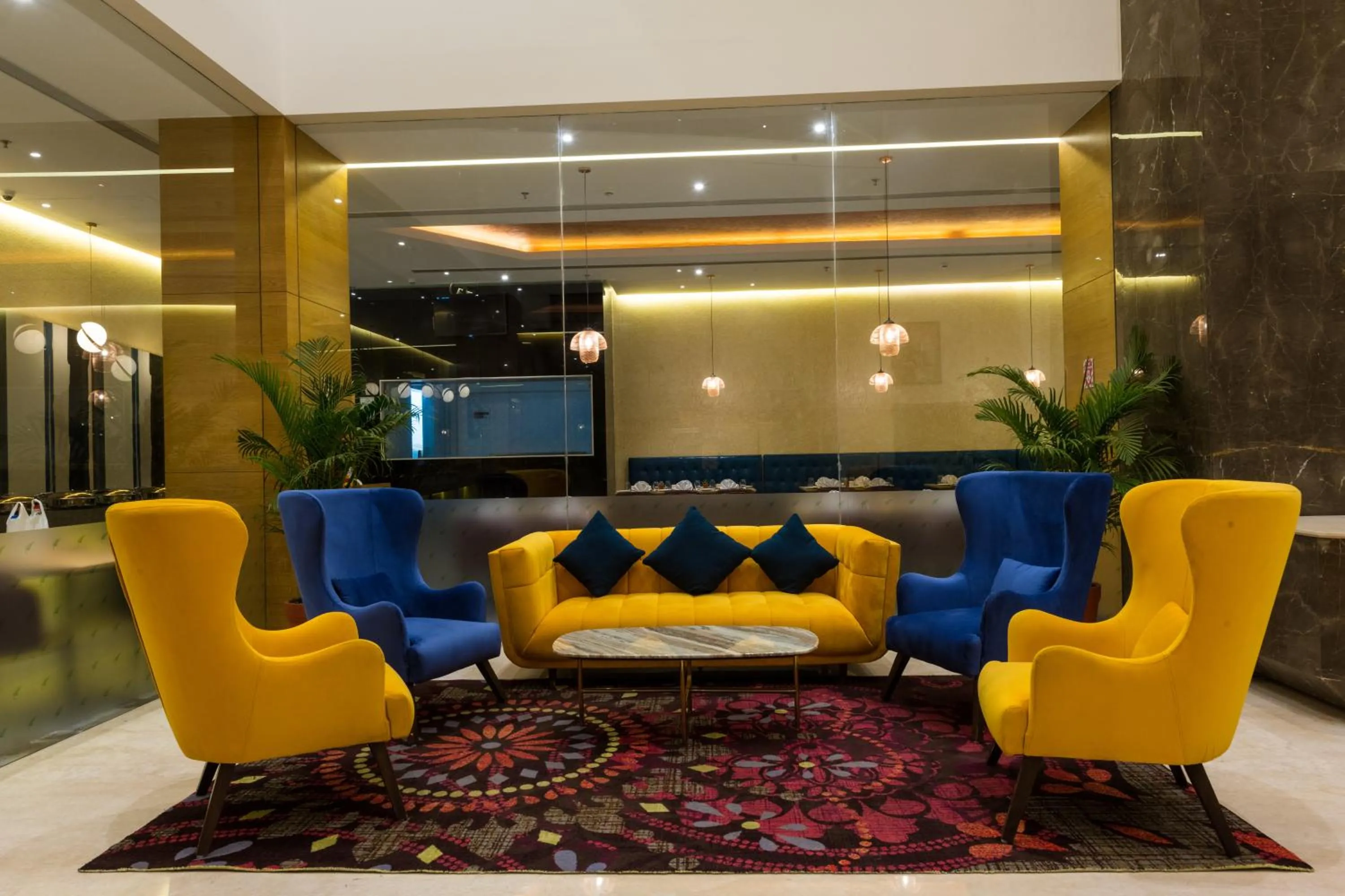 Lobby or reception in The Fern Residency, Jamnagar