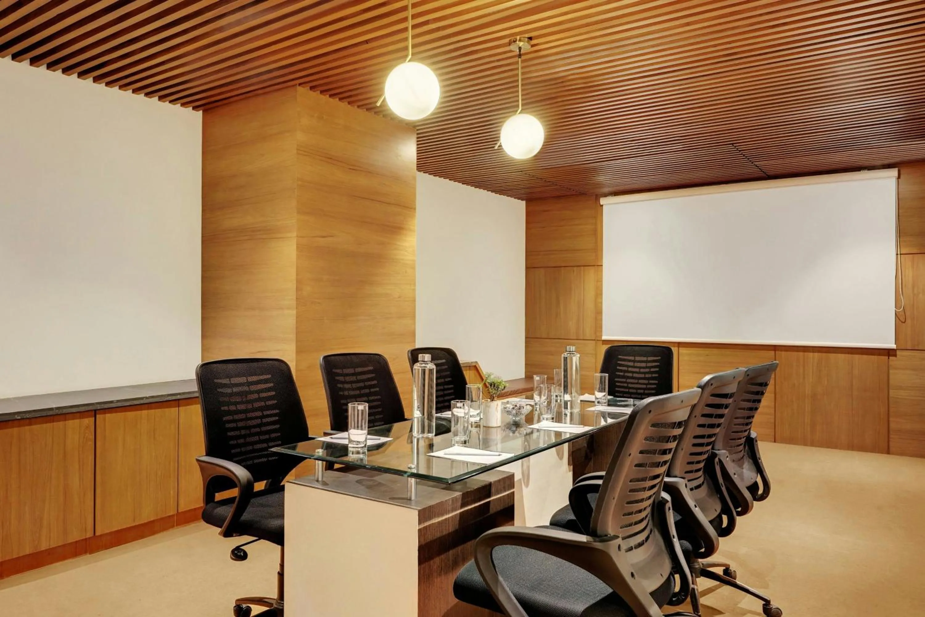 Meeting/conference room in The Fern Residency, Jamnagar, Series by Marriott