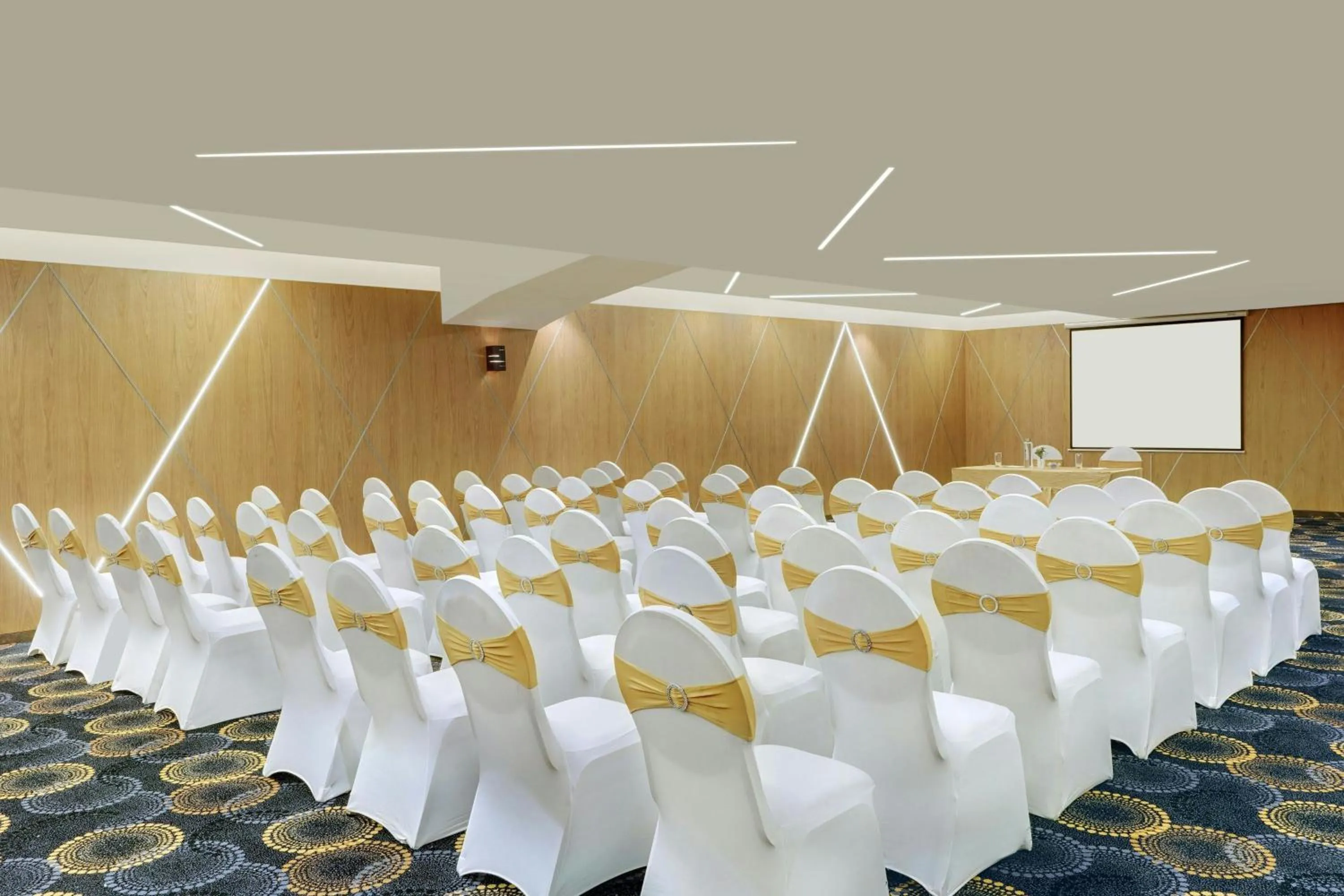 Meeting/conference room in The Fern Residency, Jamnagar, Series by Marriott