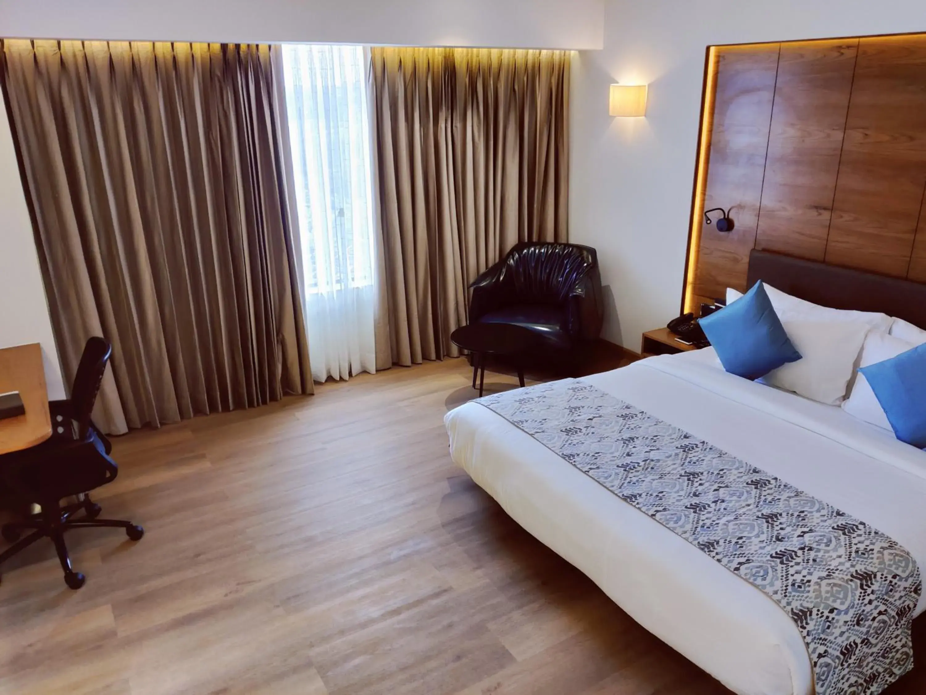 Bed in The Fern Residency, Jamnagar Bed in The Fern Residency, Jamnagar