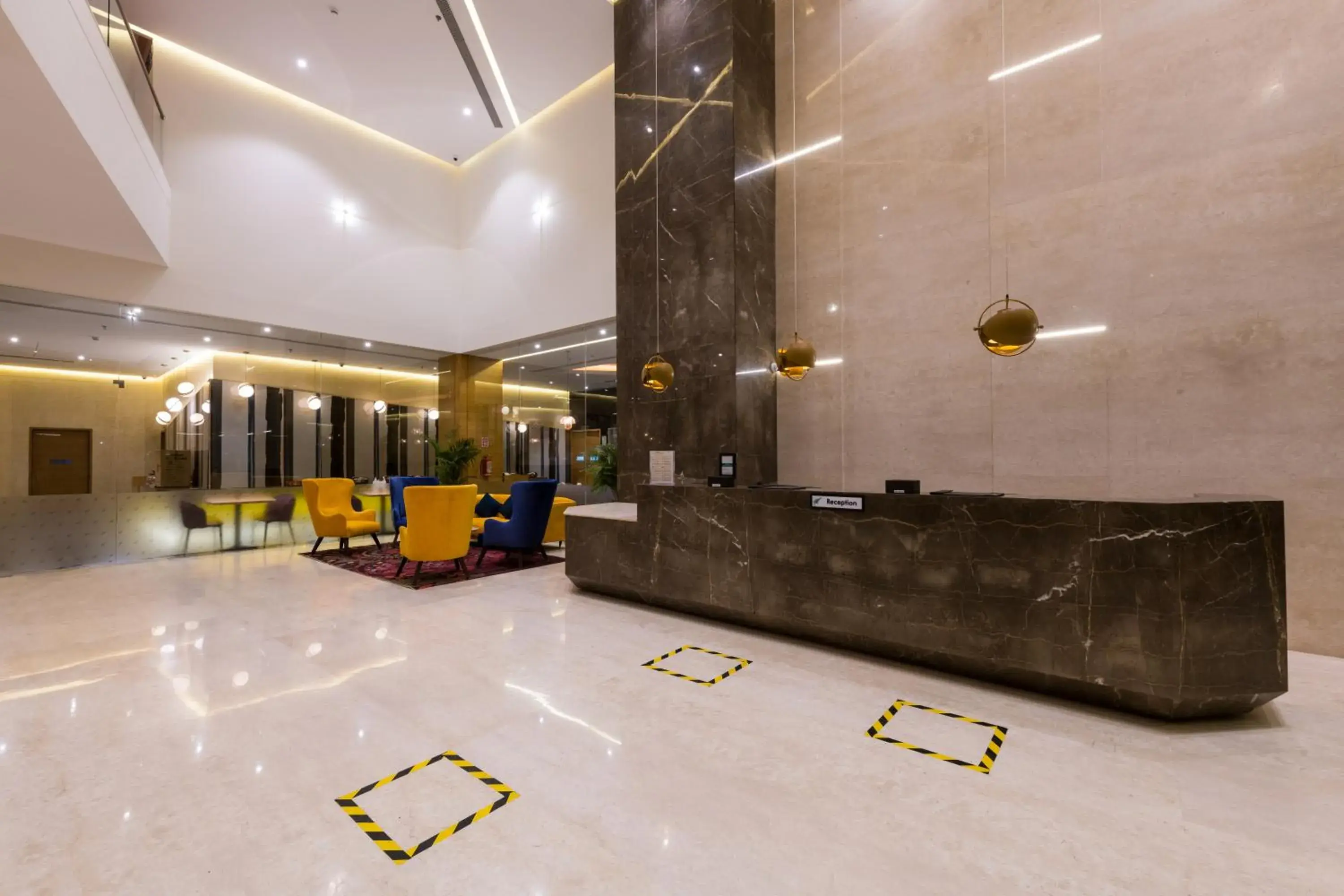 Lobby or reception in The Fern Residency, Jamnagar Lobby or reception in The Fern Residency, Jamnagar