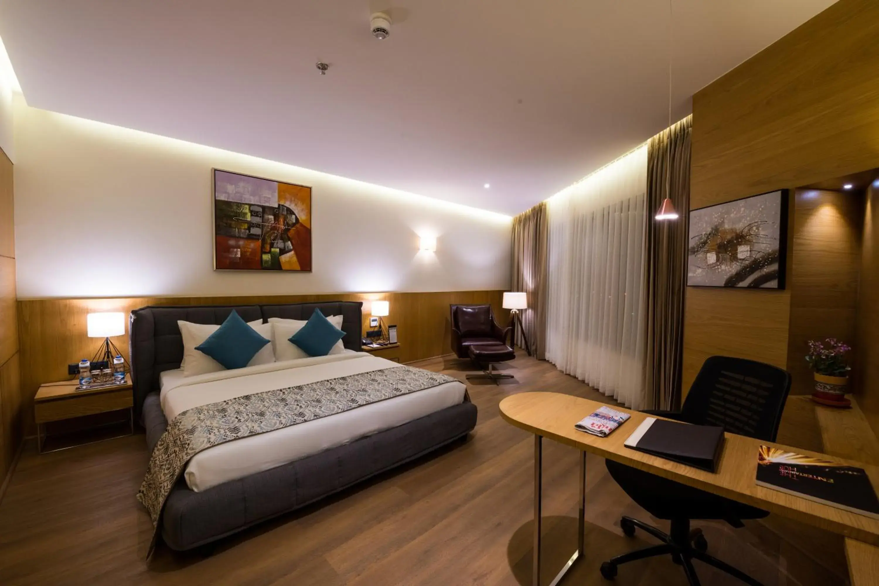 Bed in The Fern Residency, Jamnagar Bed in The Fern Residency, Jamnagar