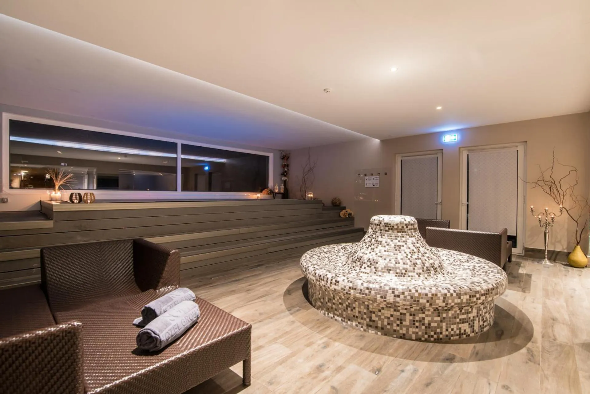 Sauna in Hotel Colfosco