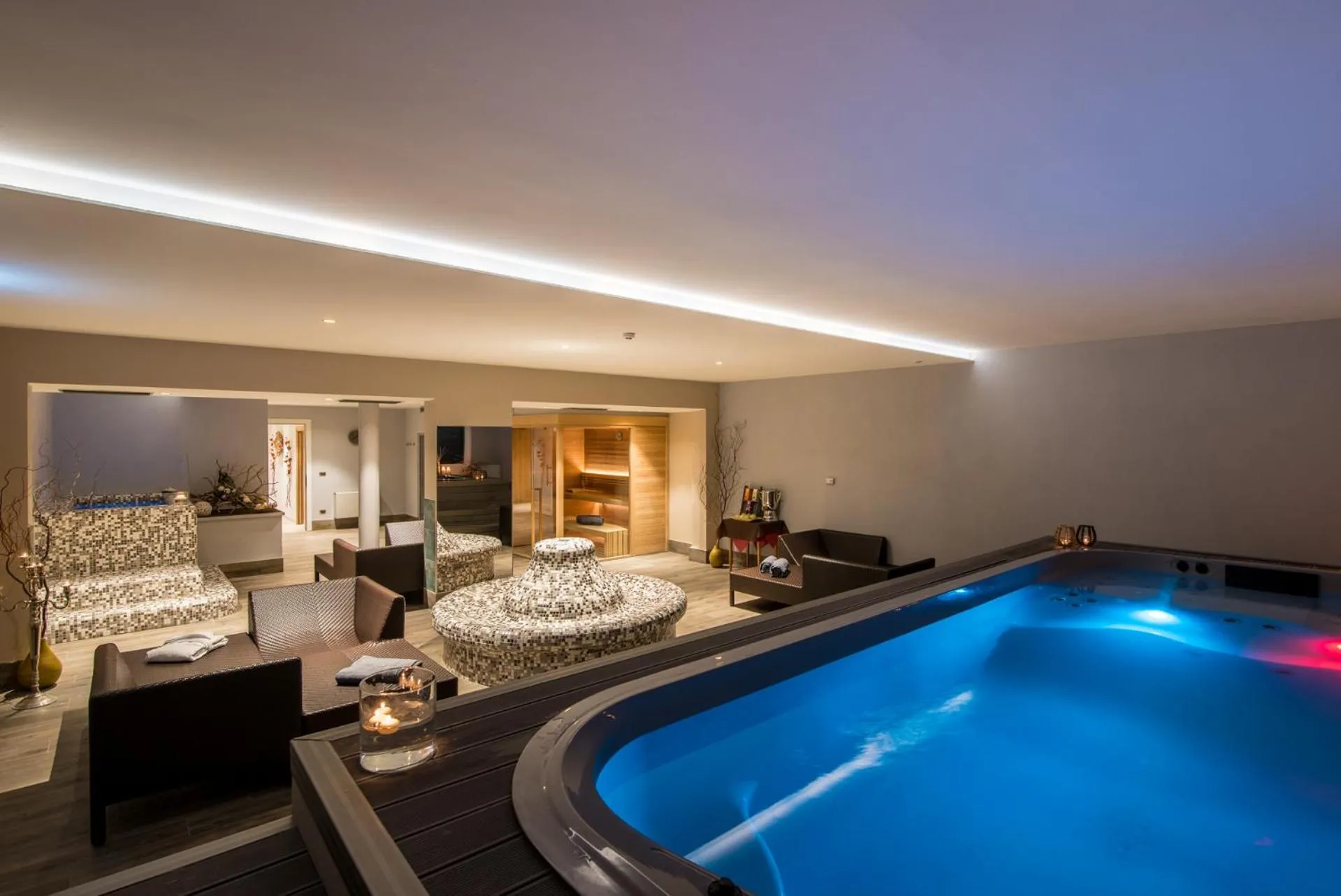 Sauna in Hotel Colfosco