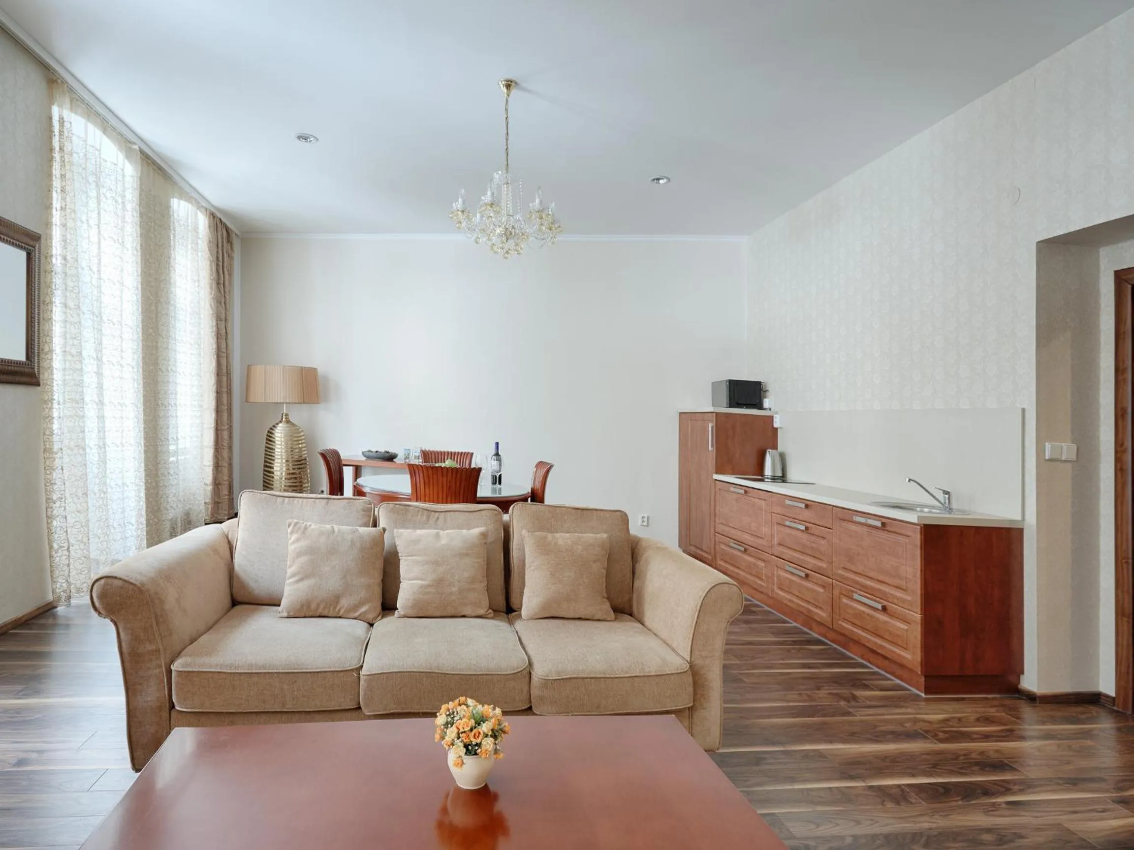 Kitchen or kitchenette in Rezidence Sadová