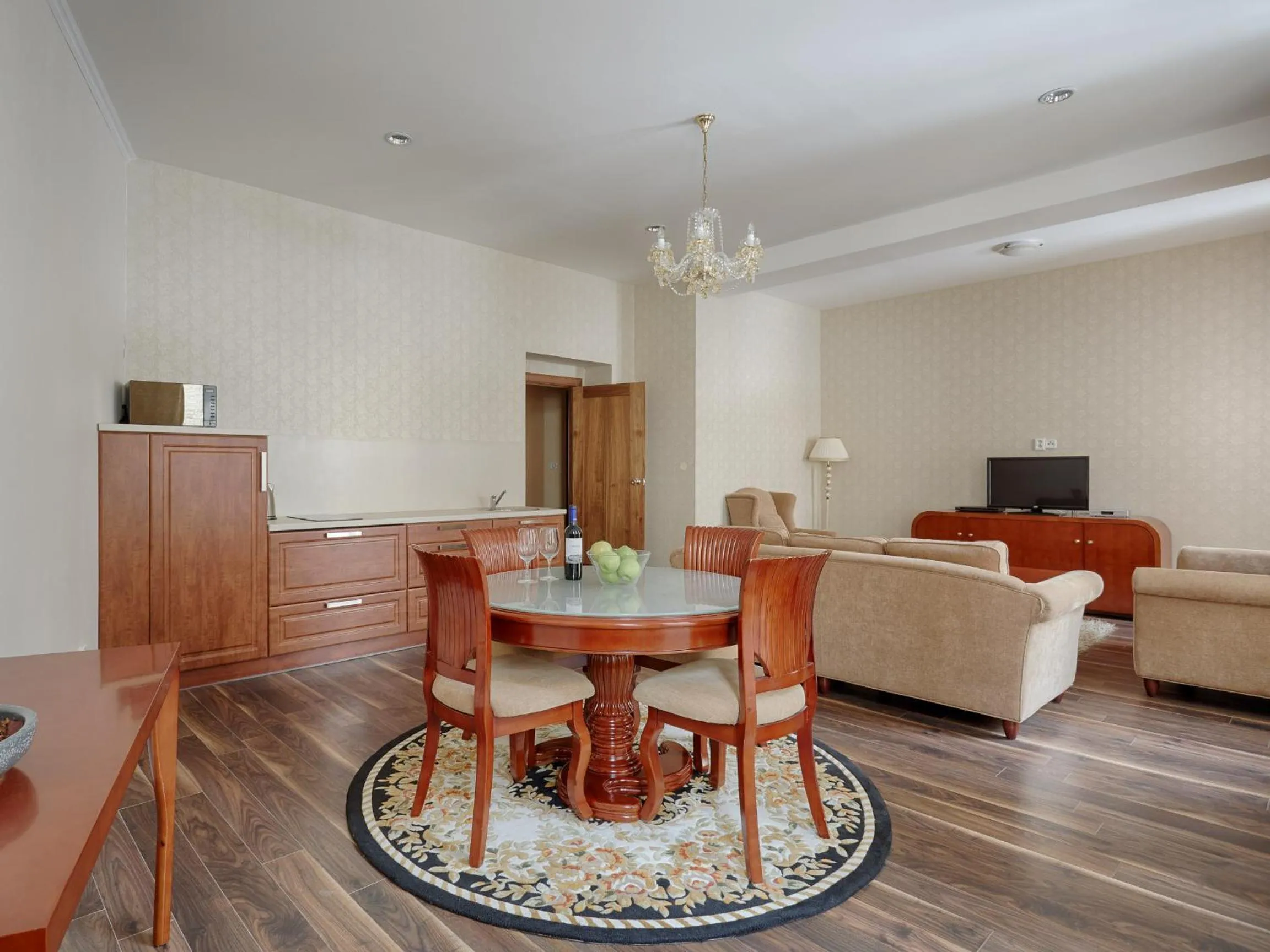 Kitchen or kitchenette in Rezidence Sadová