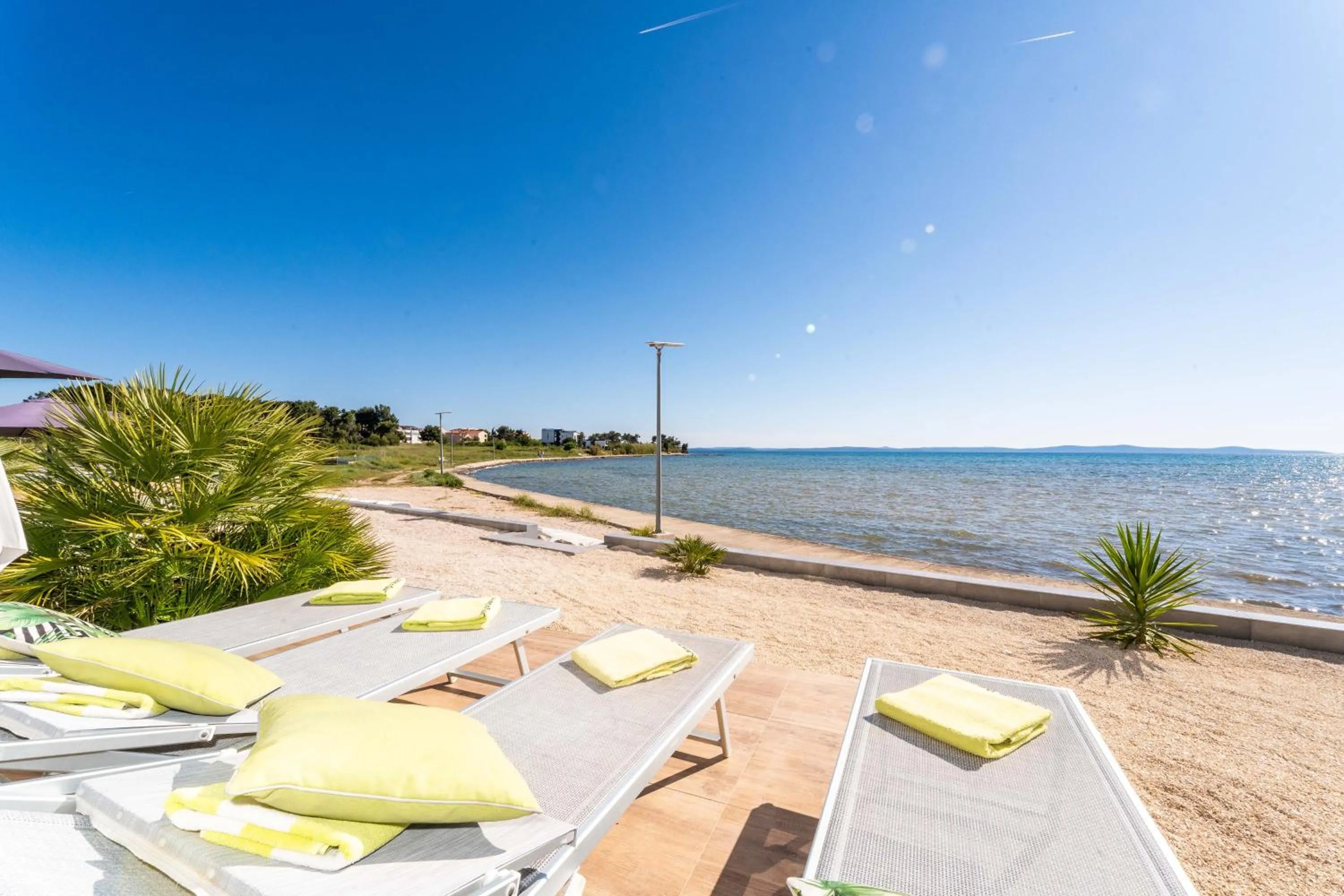 Jimmys Beach Privlaka direkt am Meer und beheiztem Pool