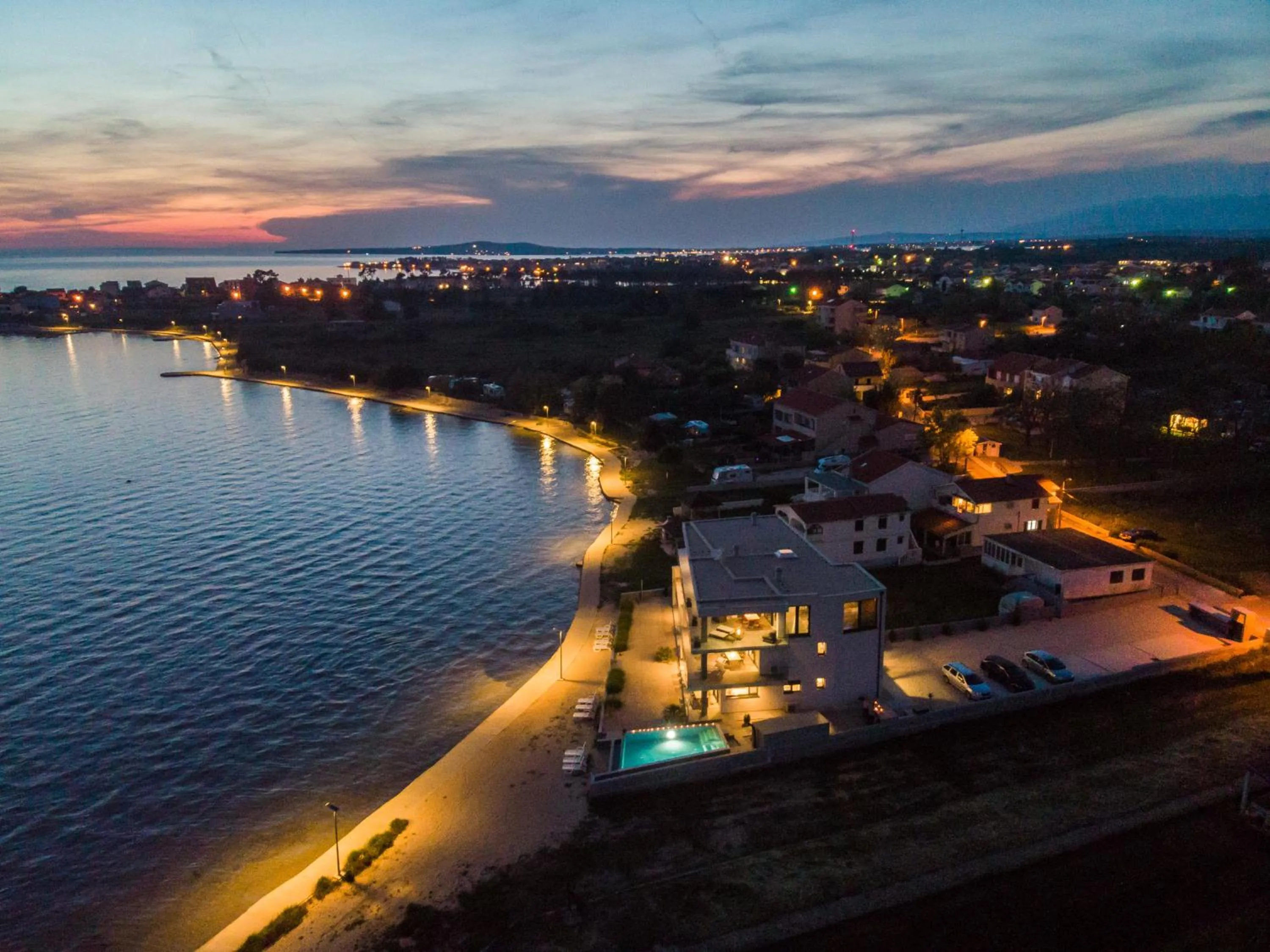 Jimmys Beach Privlaka direkt am Meer und beheiztem Pool