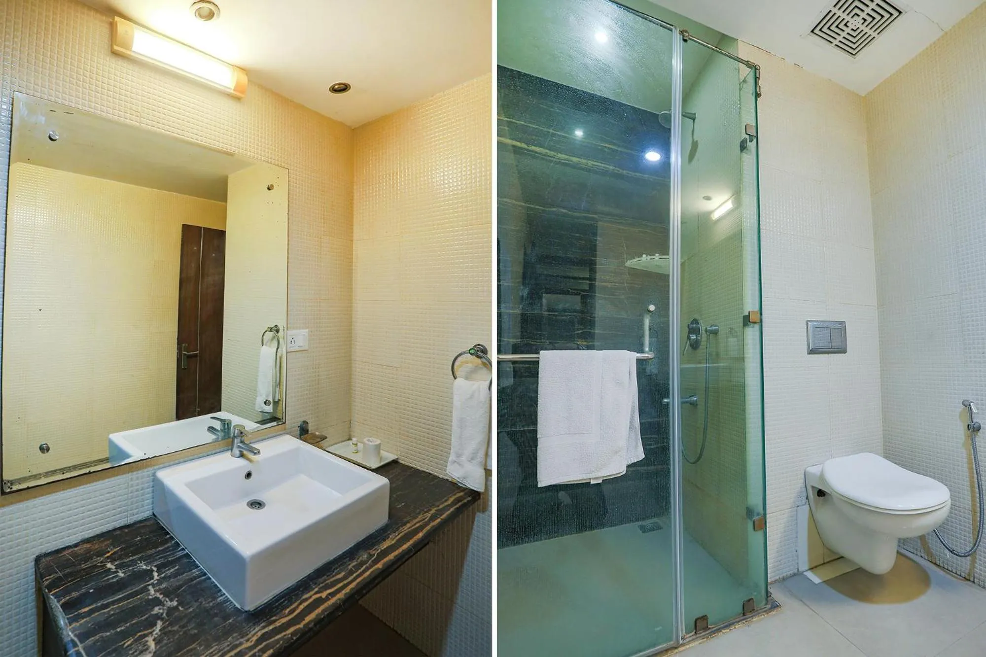 Shower in The Pamposh Hotel