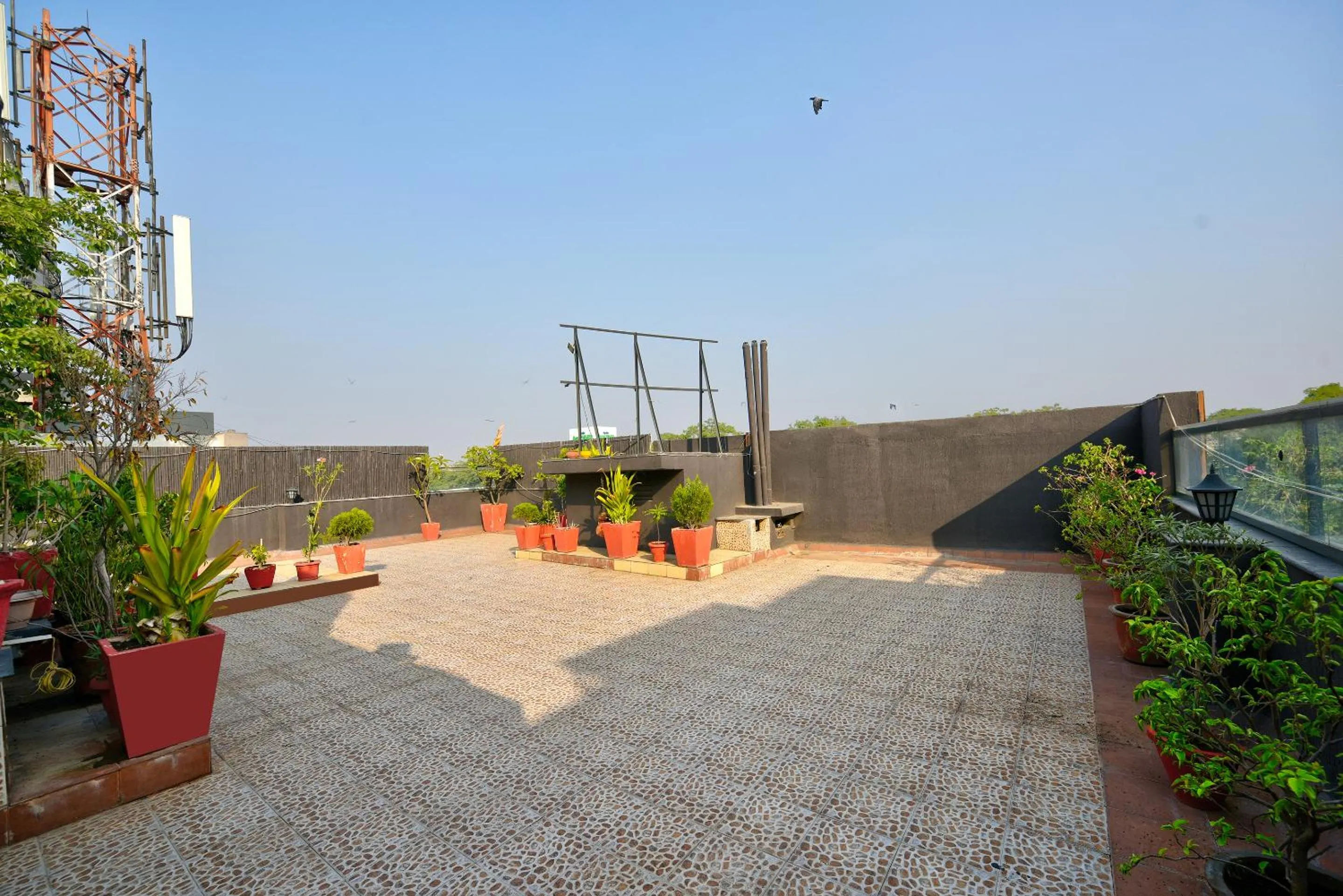 Balcony/Terrace in The Pamposh Hotel