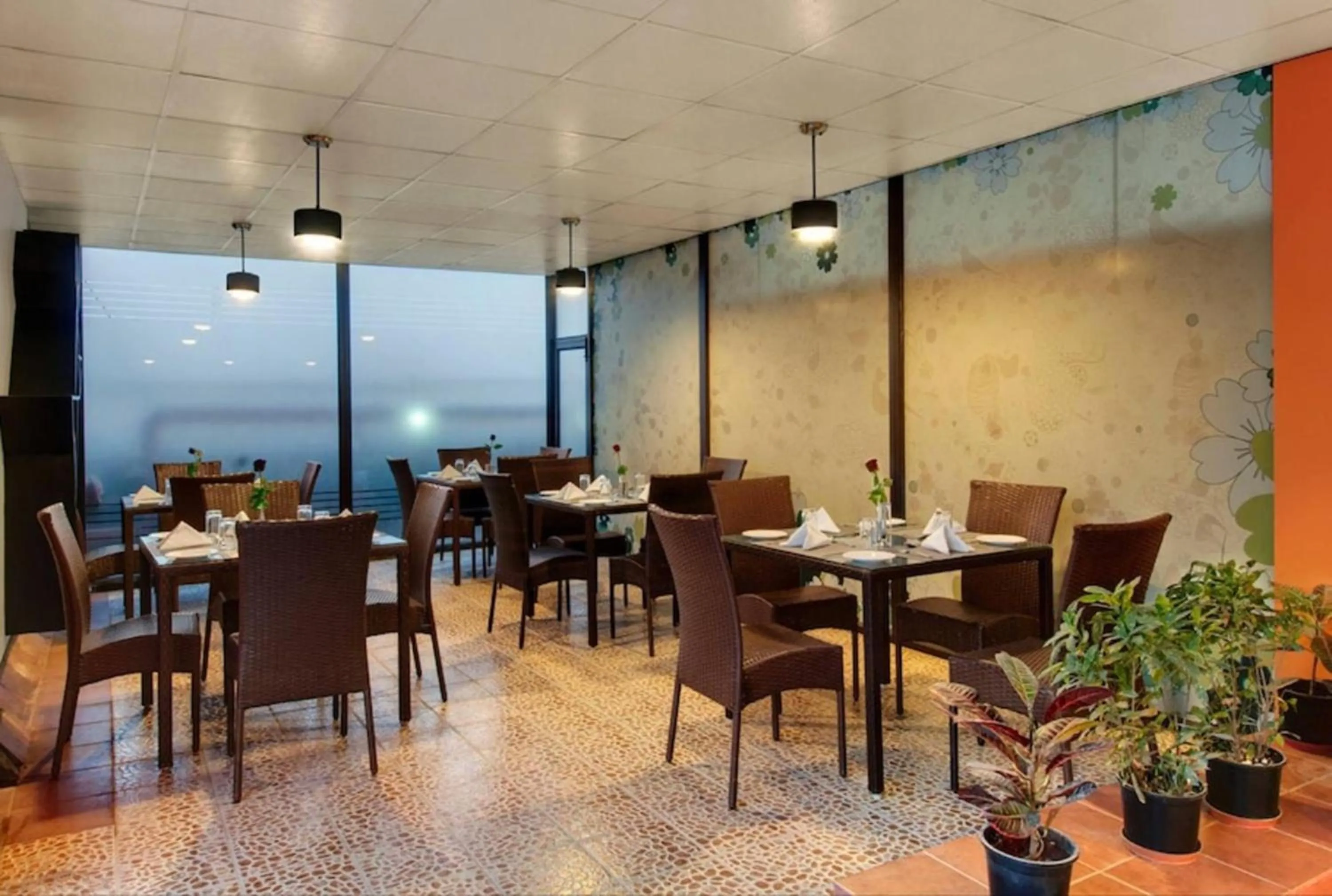 Restaurant/places to eat in The Pamposh Hotel