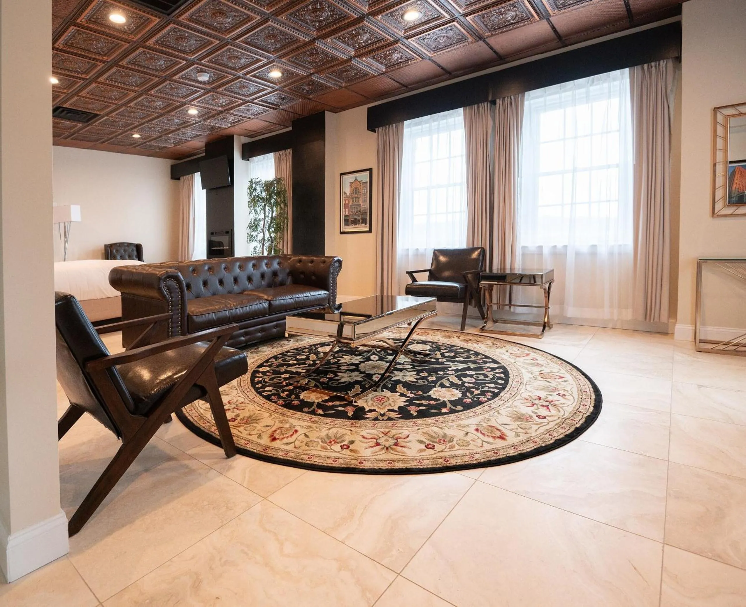 Seating area in The Americus Hotel, Trademark Collection by Wyndham