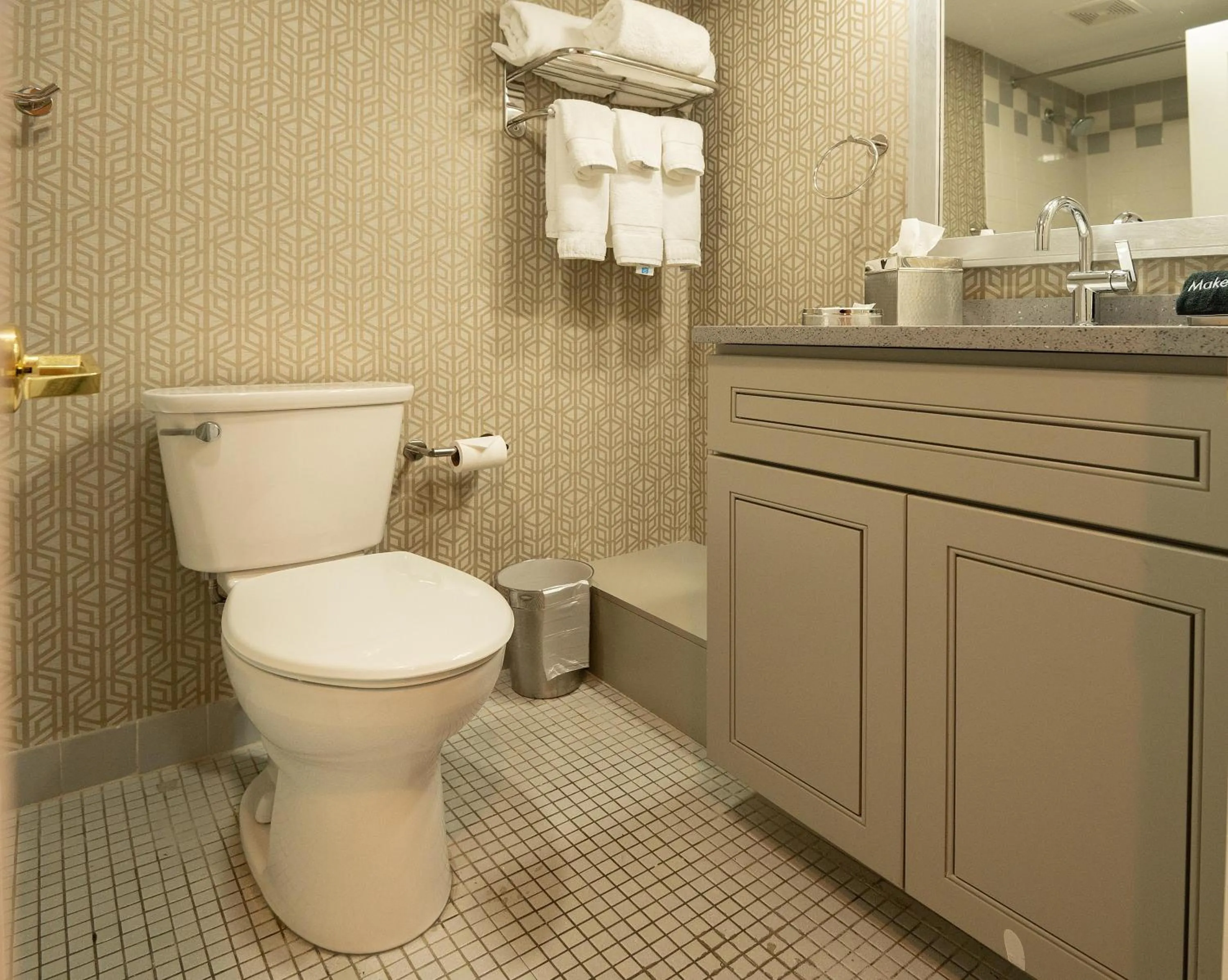 Bathroom in The Americus Hotel, Unscripted by Hyatt