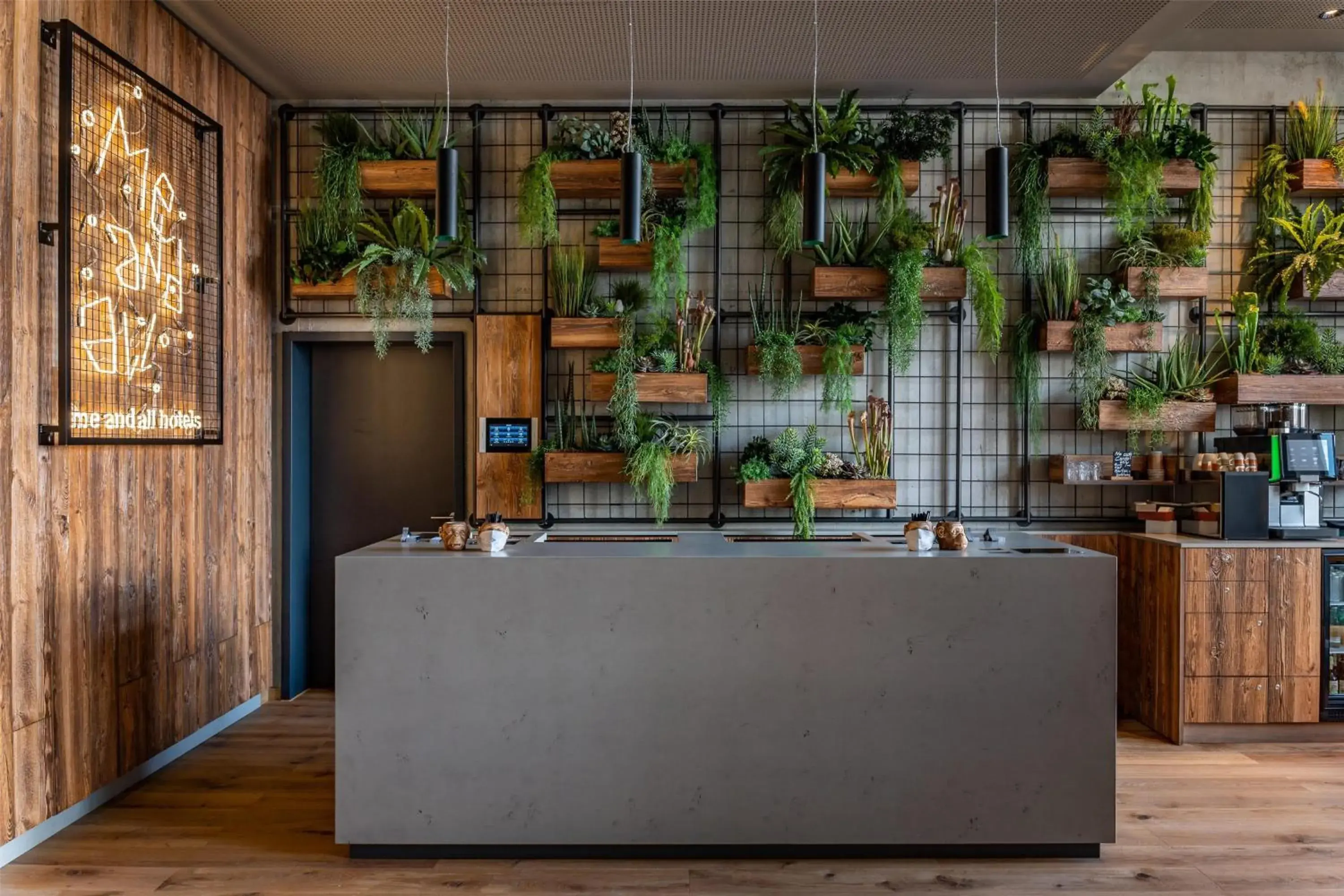 Lobby or reception in Me and All Hotel ulm, by Hyatt Lobby or reception in Me and All Hotel ulm, by Hyatt