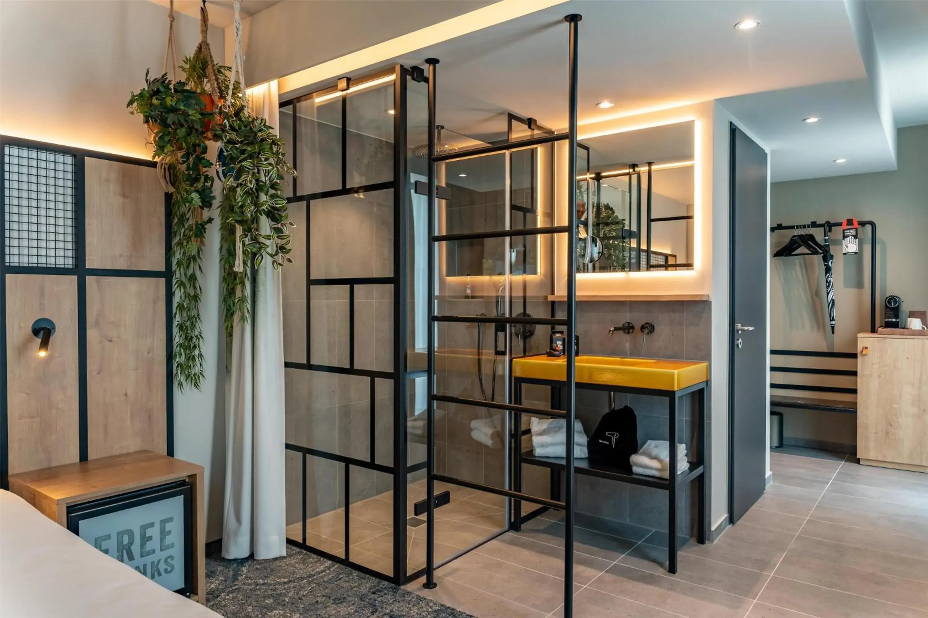 Bathroom in Me and All Hotel ulm, by Hyatt Bathroom in Me and All Hotel ulm, by Hyatt