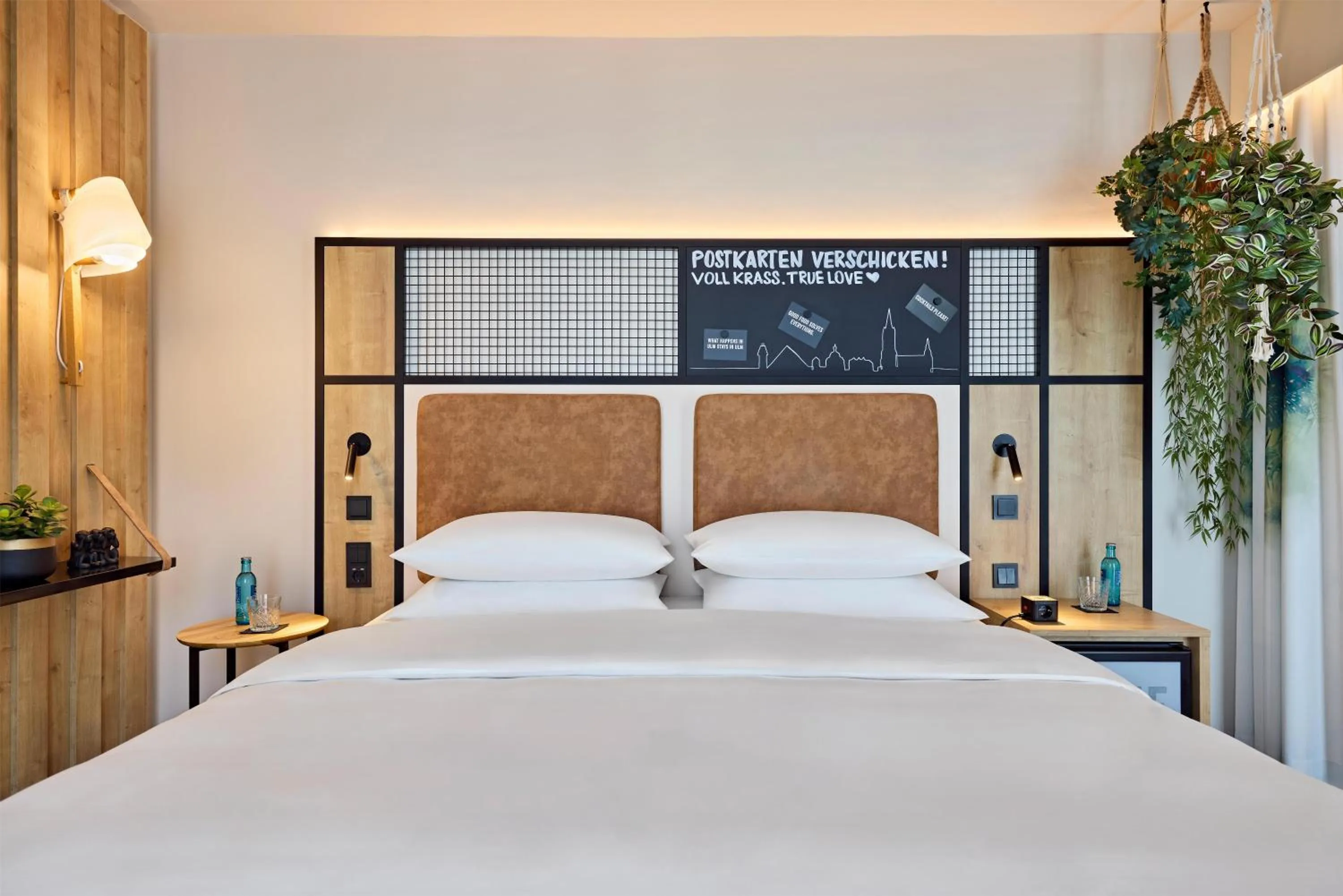 Bedroom, Bed in Me and All Hotel ulm, by Hyatt