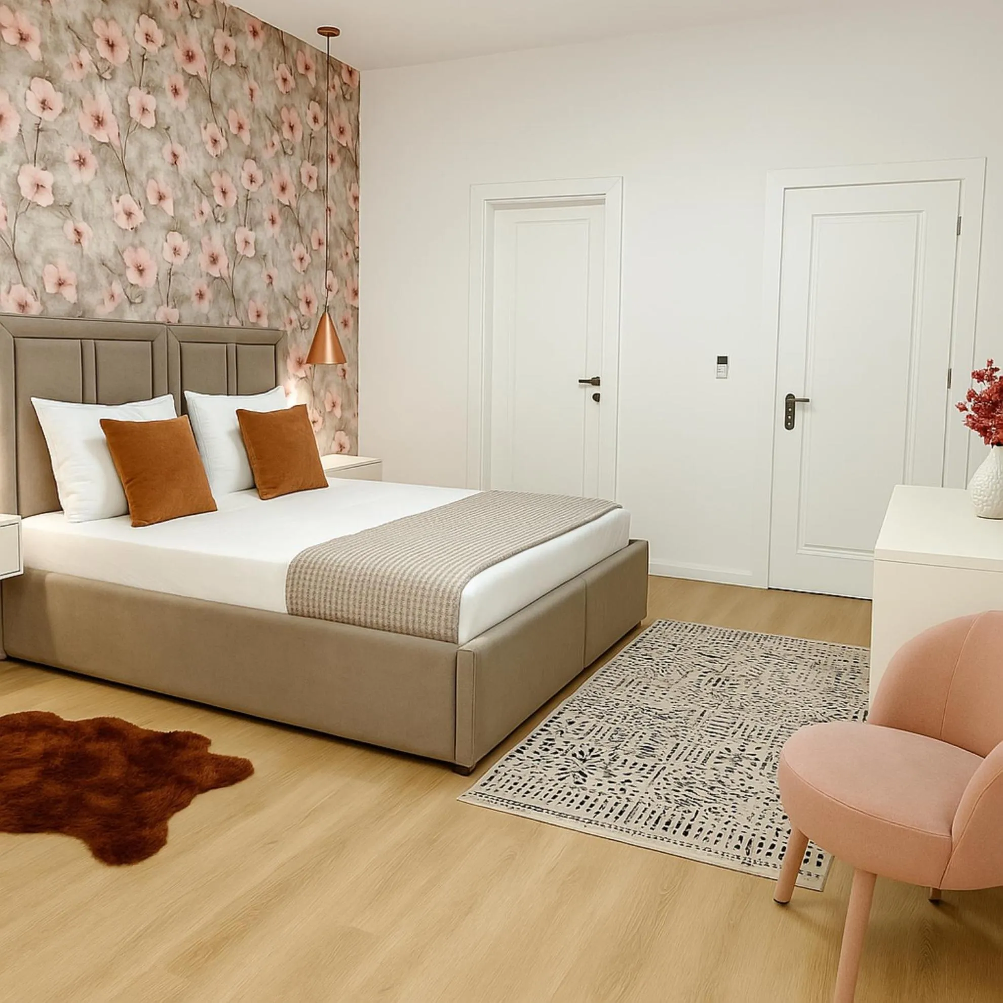 Photo of the whole room, Bed in Hotel Capital Inn Tirana