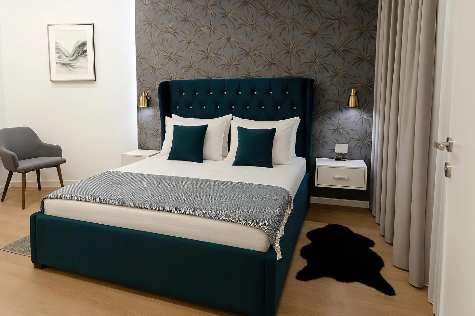 Photo of the whole room, Bed in Hotel Capital Inn Tirana