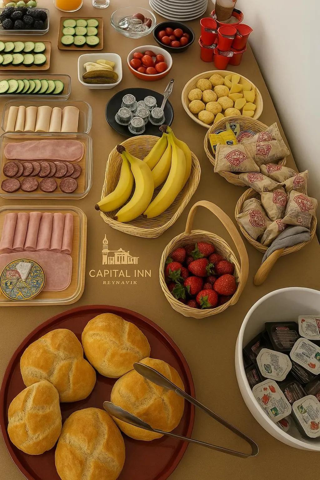 Food and drinks in Hotel Capital Inn Tirana